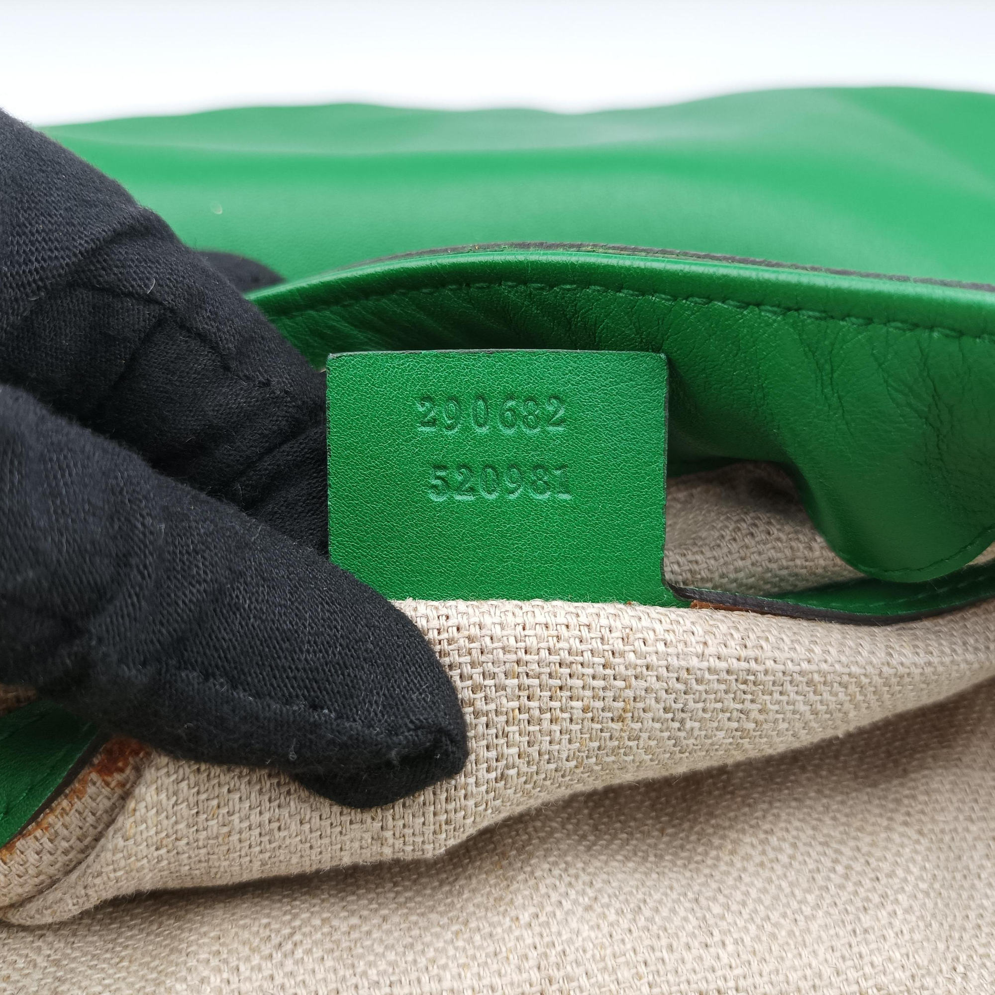 Large 1970 Green Leather 290682 C011631059ラージ 1970 グリーン レザー 290682 C011631059