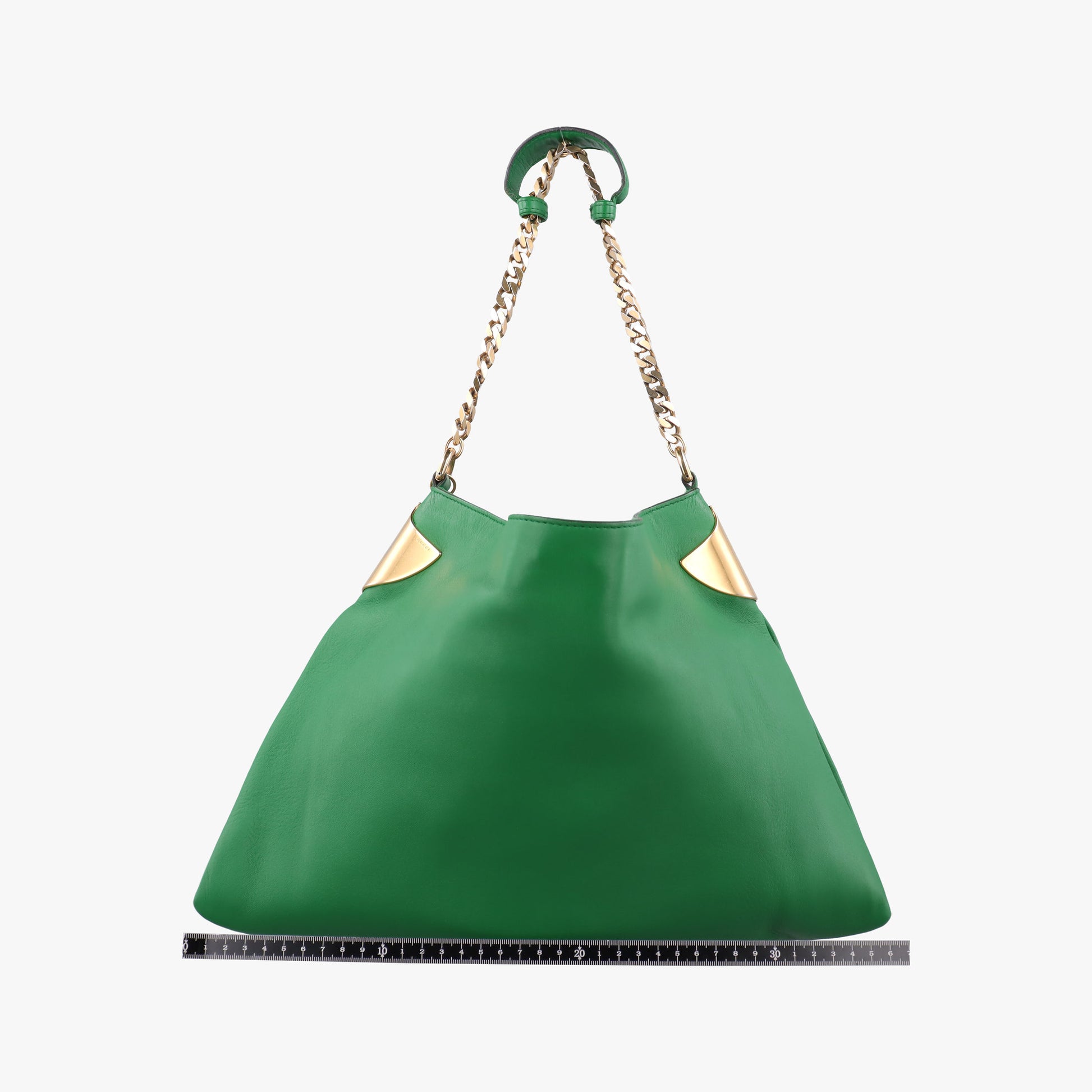 Large 1970 Green Leather 290682 C011631059ラージ 1970 グリーン レザー 290682 C011631059