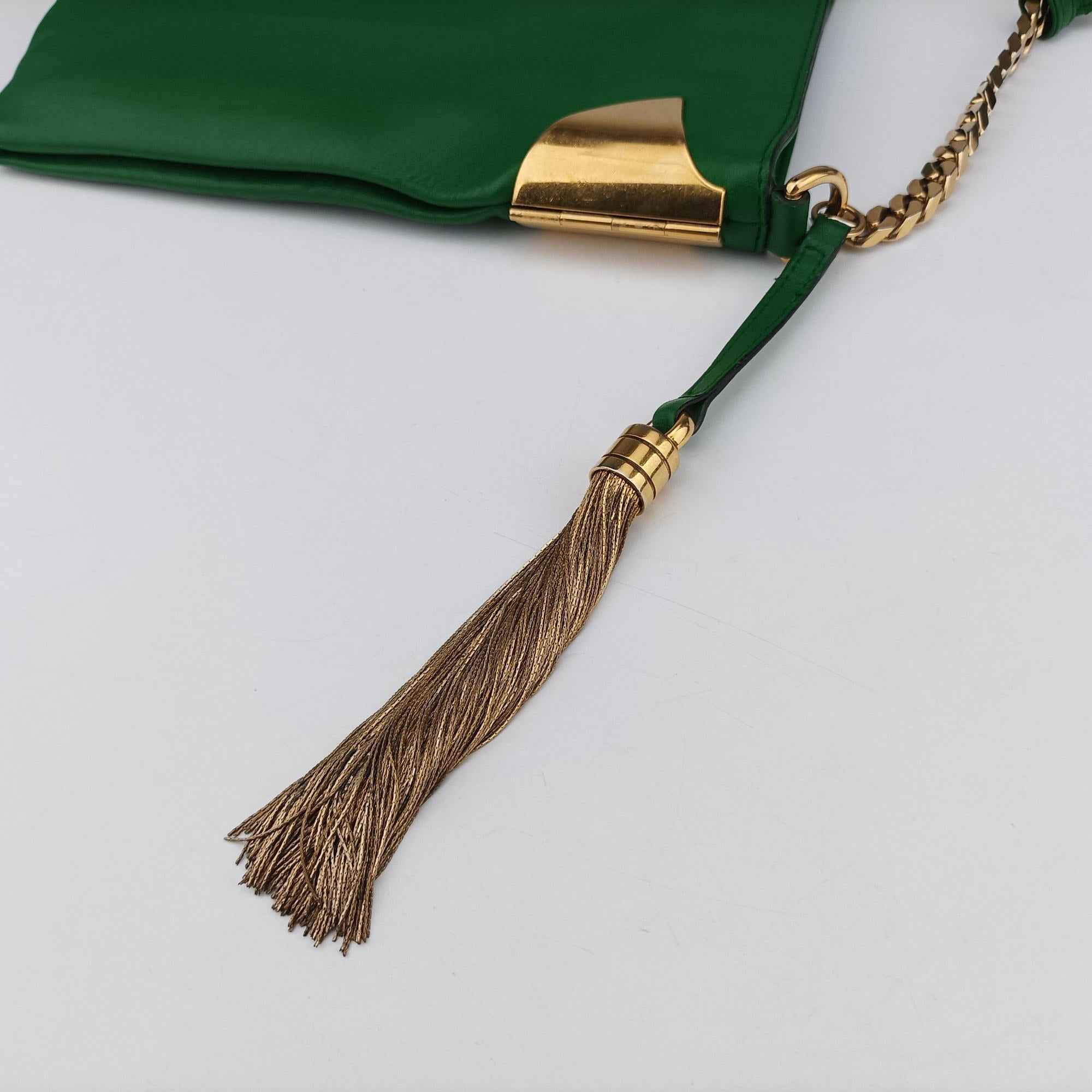Large 1970 Green Leather 290682 C011631059ラージ 1970 グリーン レザー 290682 C011631059