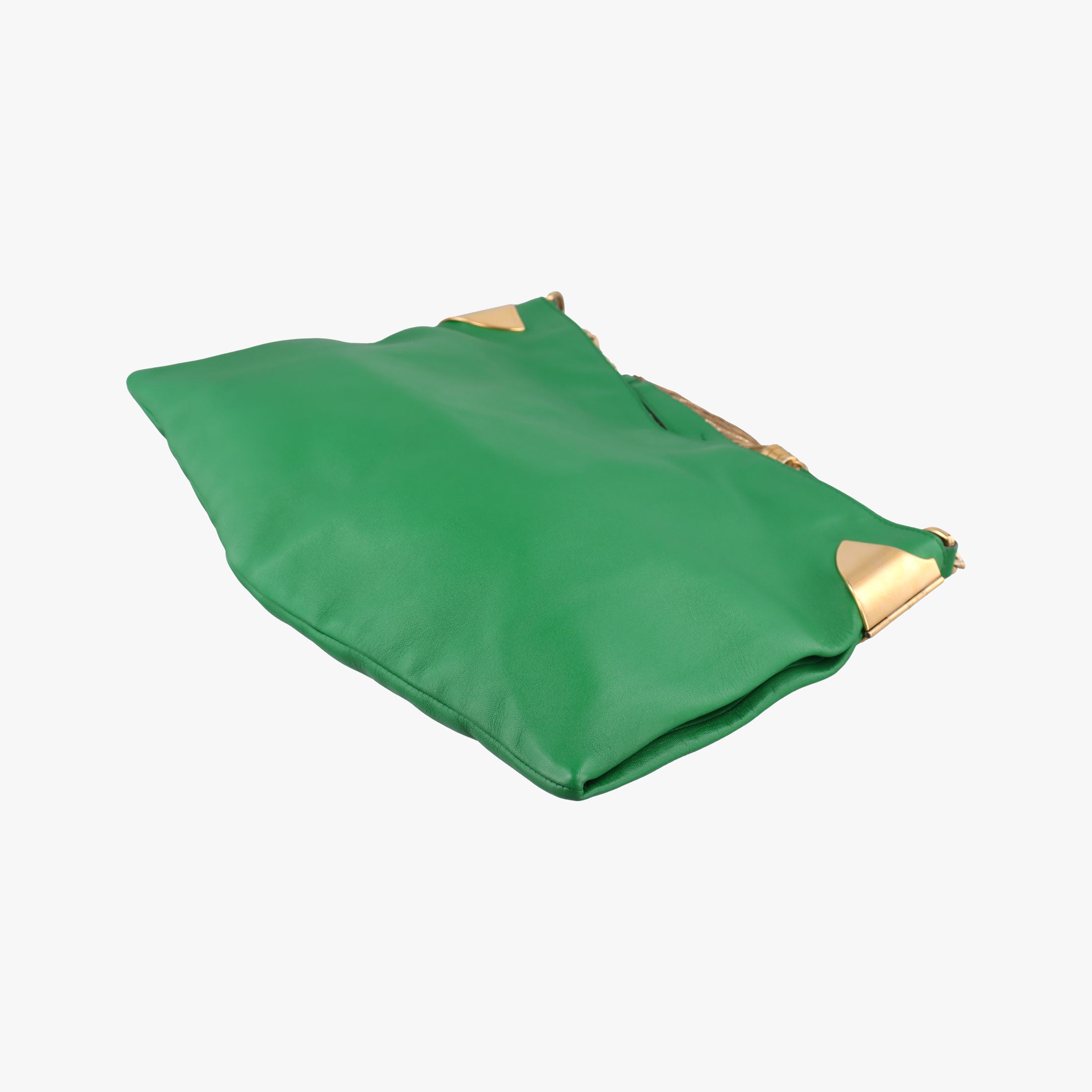 Large 1970 Green Leather 290682 C011631059ラージ 1970 グリーン レザー 290682 C011631059
