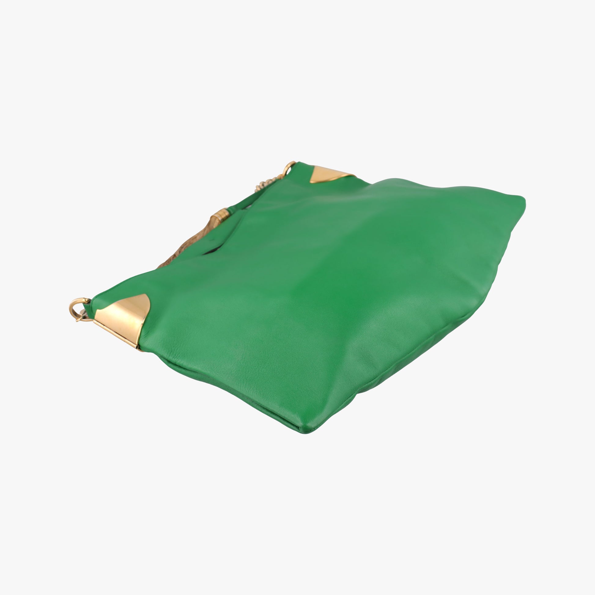 Large 1970 Green Leather 290682 C011631059ラージ 1970 グリーン レザー 290682 C011631059