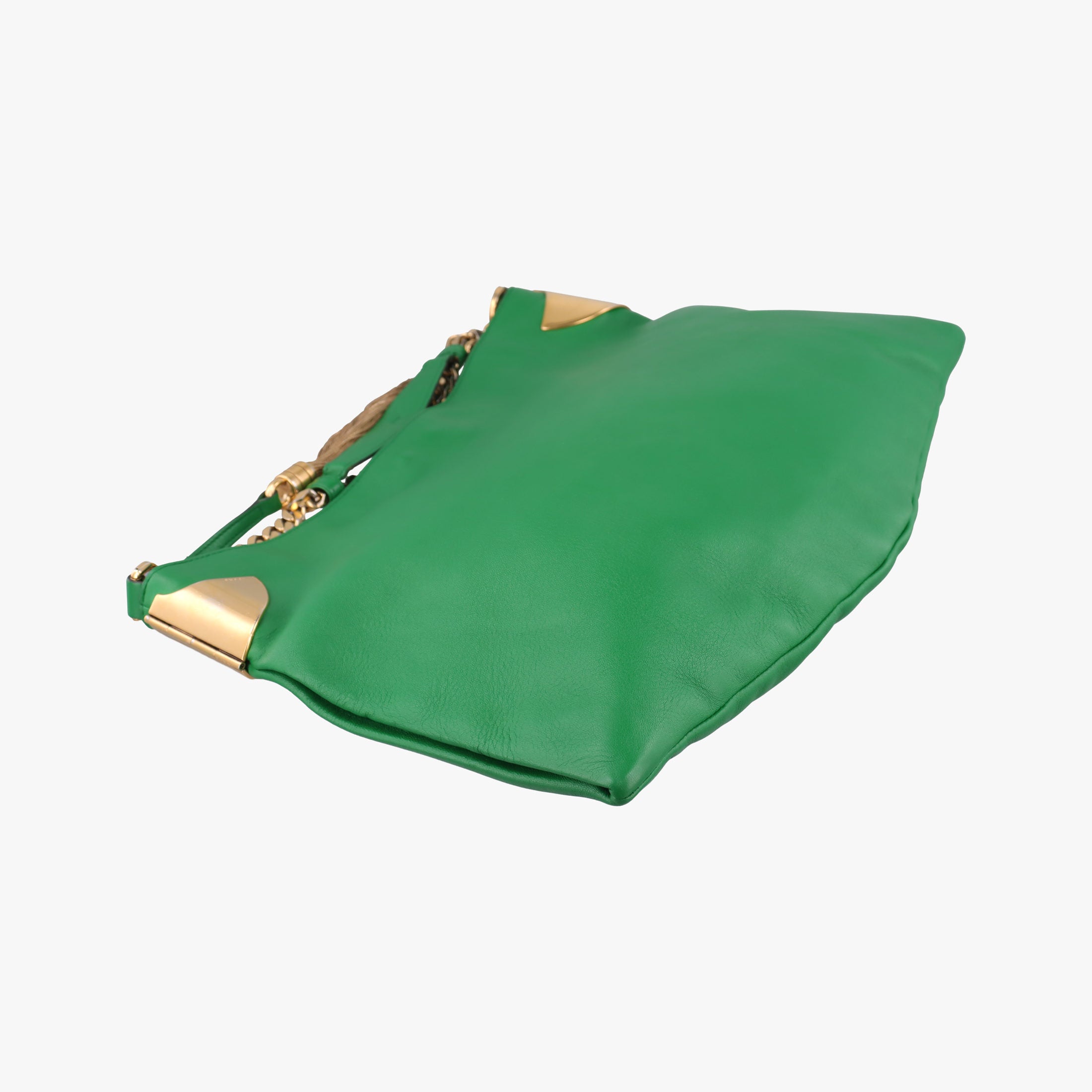 Large 1970 Green Leather 290682 C011631059ラージ 1970 グリーン レザー 290682 C011631059