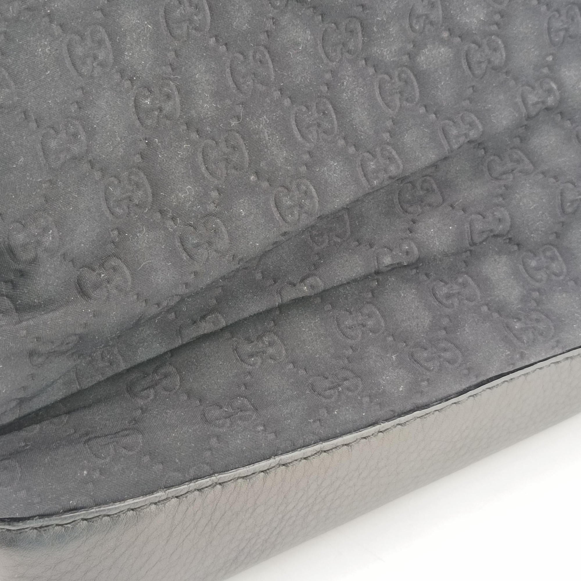 GG Neoprene Techno Tag Black fabric × Leather 241102 H7547429GG ネオプレン シリーズ ブラック ファブリック× レザー 241102 H7547429