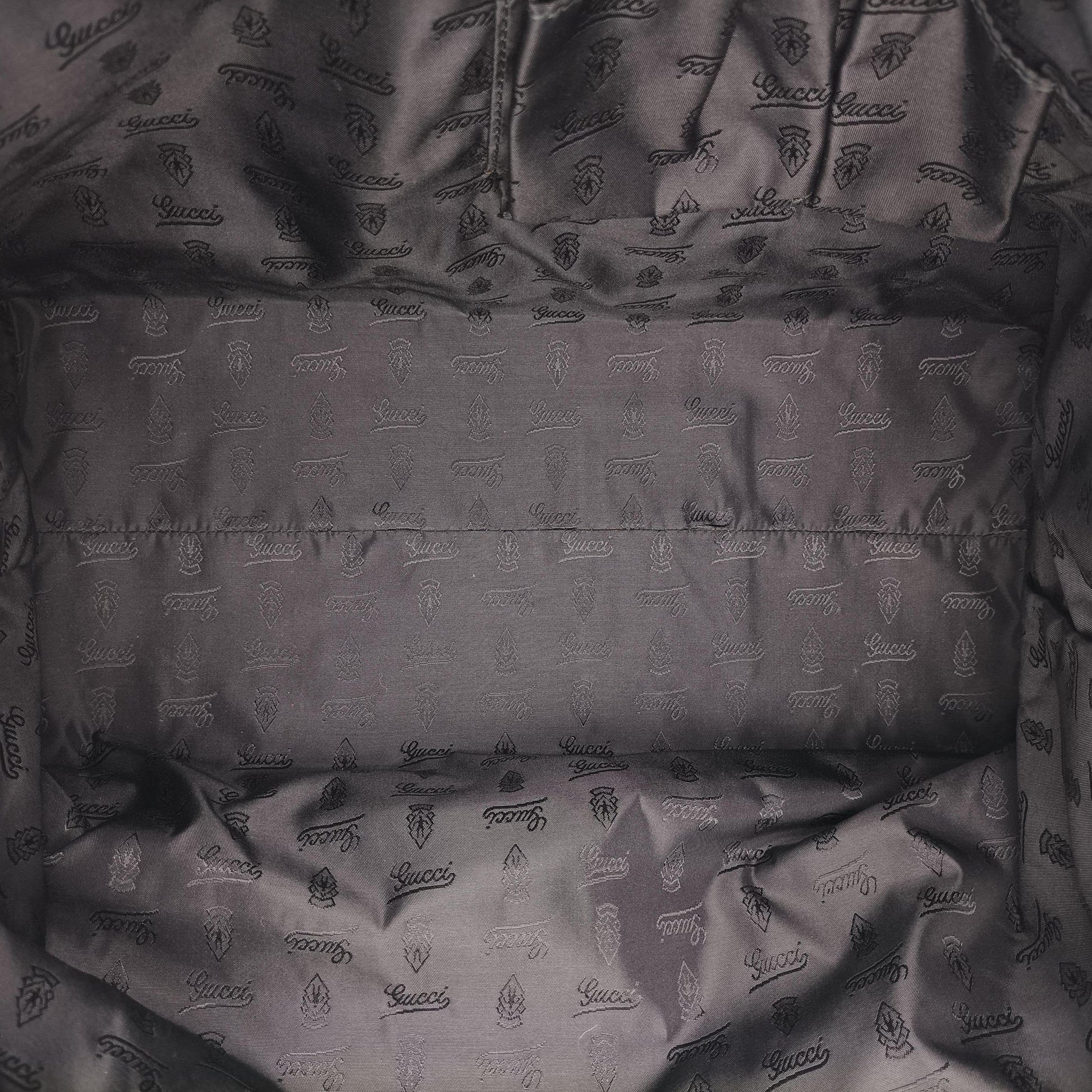 GG Neoprene Techno Tag Black fabric × Leather 241102 H7547429GG ネオプレン シリーズ ブラック ファブリック× レザー 241102 H7547429