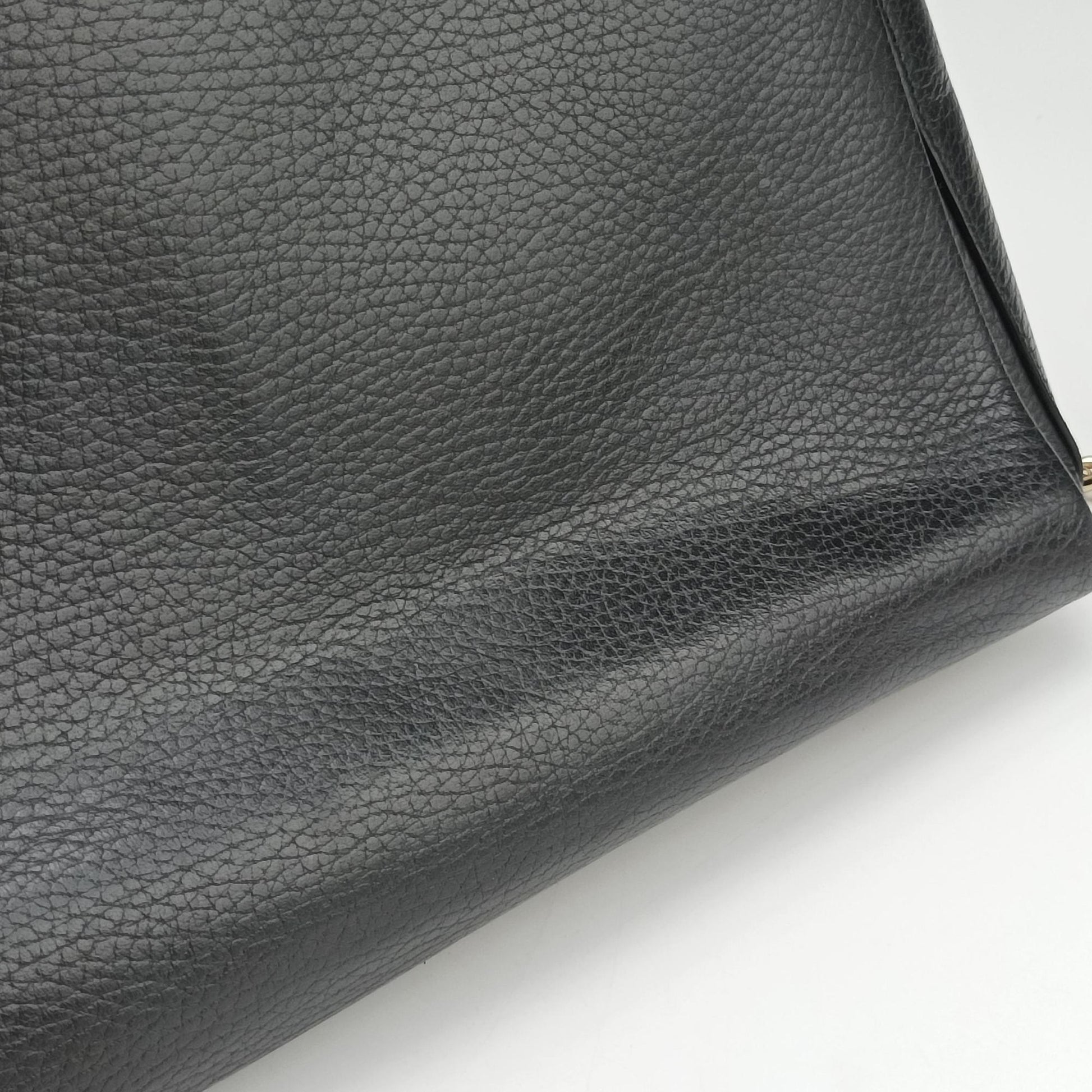 Interlocking G Black Leather 510306 D025516347インターロッキングG ブラック レザー 510306 D025516347