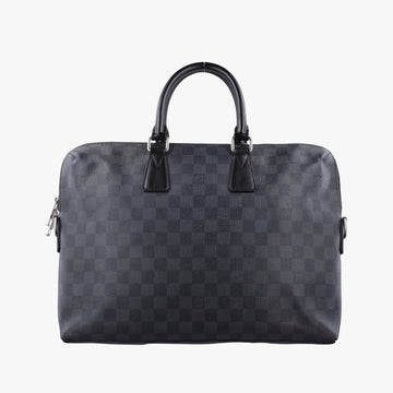 Porte Documents Jour Noir Damier Graphite N48224 SR3143ポルトドキュマン ジュール ノワール ダミエ グラフィット N48224 SR3143
