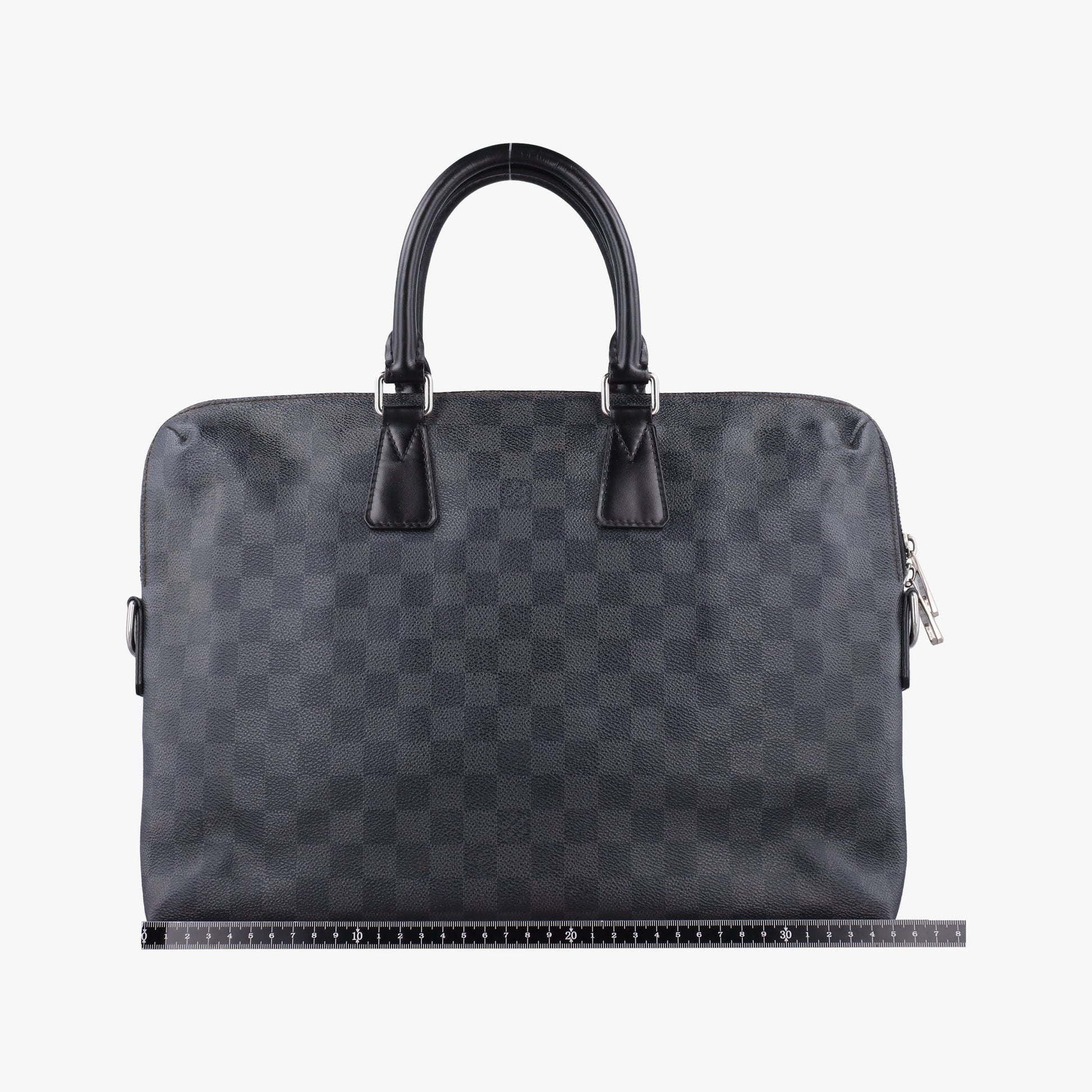 Porte Documents Jour Noir Damier Graphite N48224 SR3143ポルトドキュマン ジュール ノワール ダミエ グラフィット N48224 SR3143