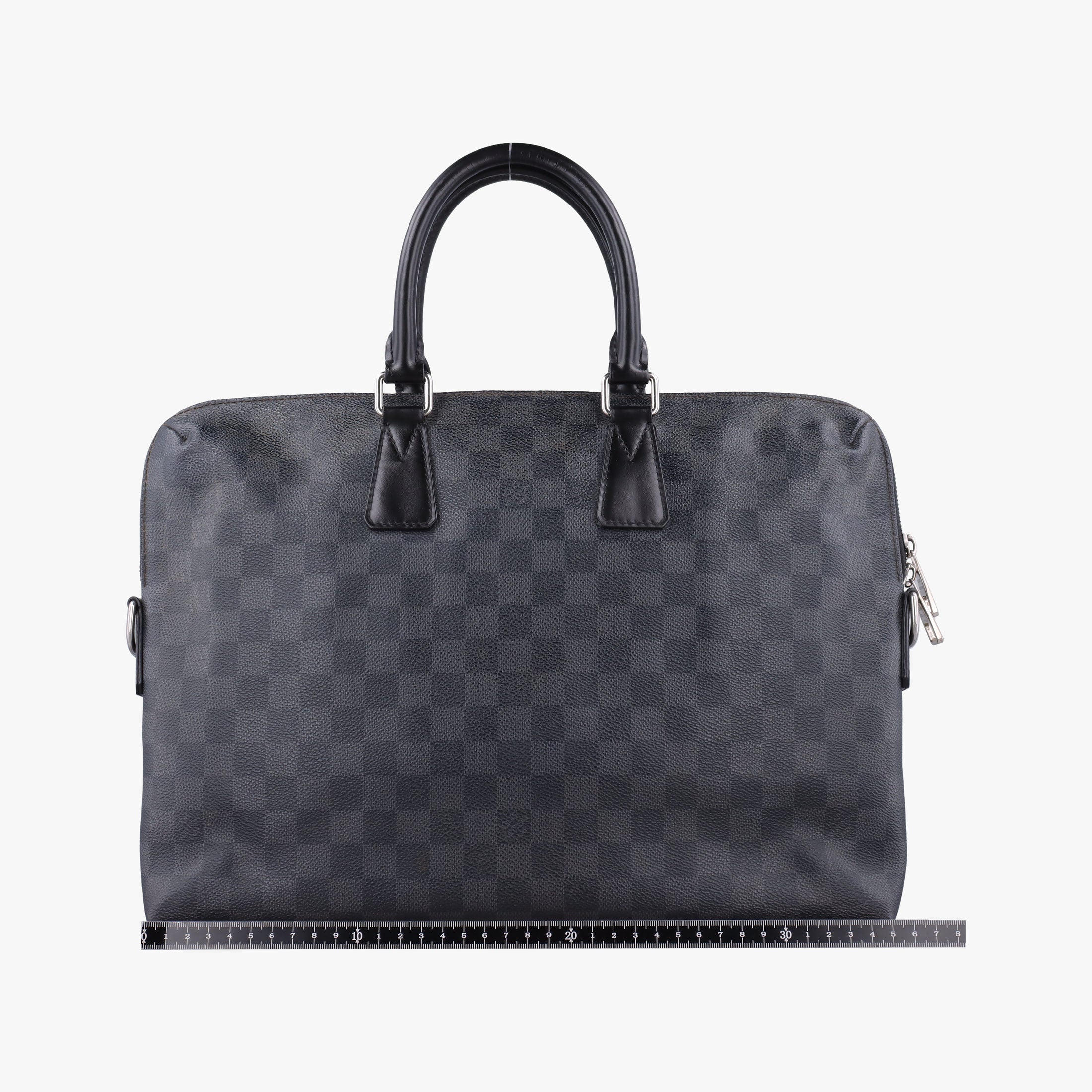 Porte Documents Jour Noir Damier Graphite N48224 SR3143ポルトドキュマン ジュール ノワール ダミエ グラフィット N48224 SR3143