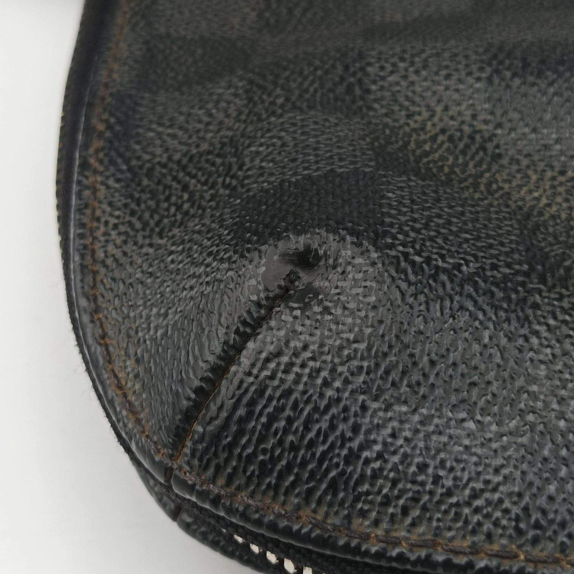 Porte Documents Jour Noir Damier Graphite N48224 SR3143ポルトドキュマン ジュール ノワール ダミエ グラフィット N48224 SR3143