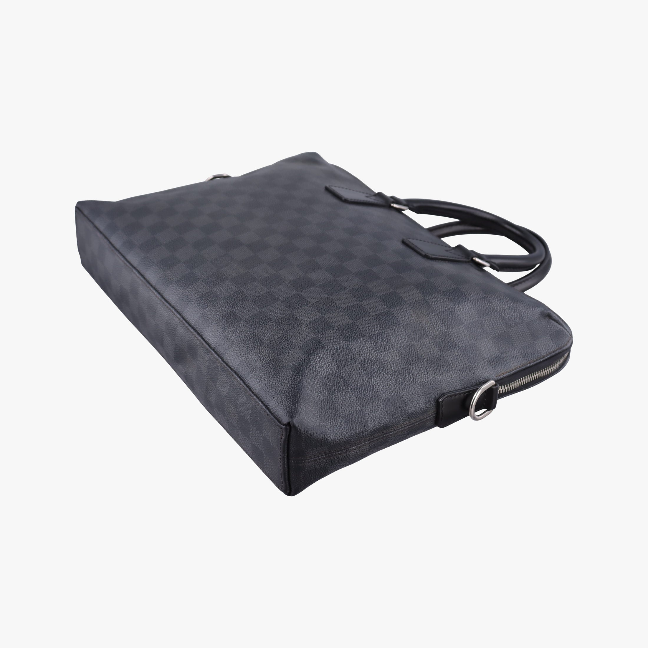 Porte Documents Jour Noir Damier Graphite N48224 SR3143ポルトドキュマン ジュール ノワール ダミエ グラフィット N48224 SR3143