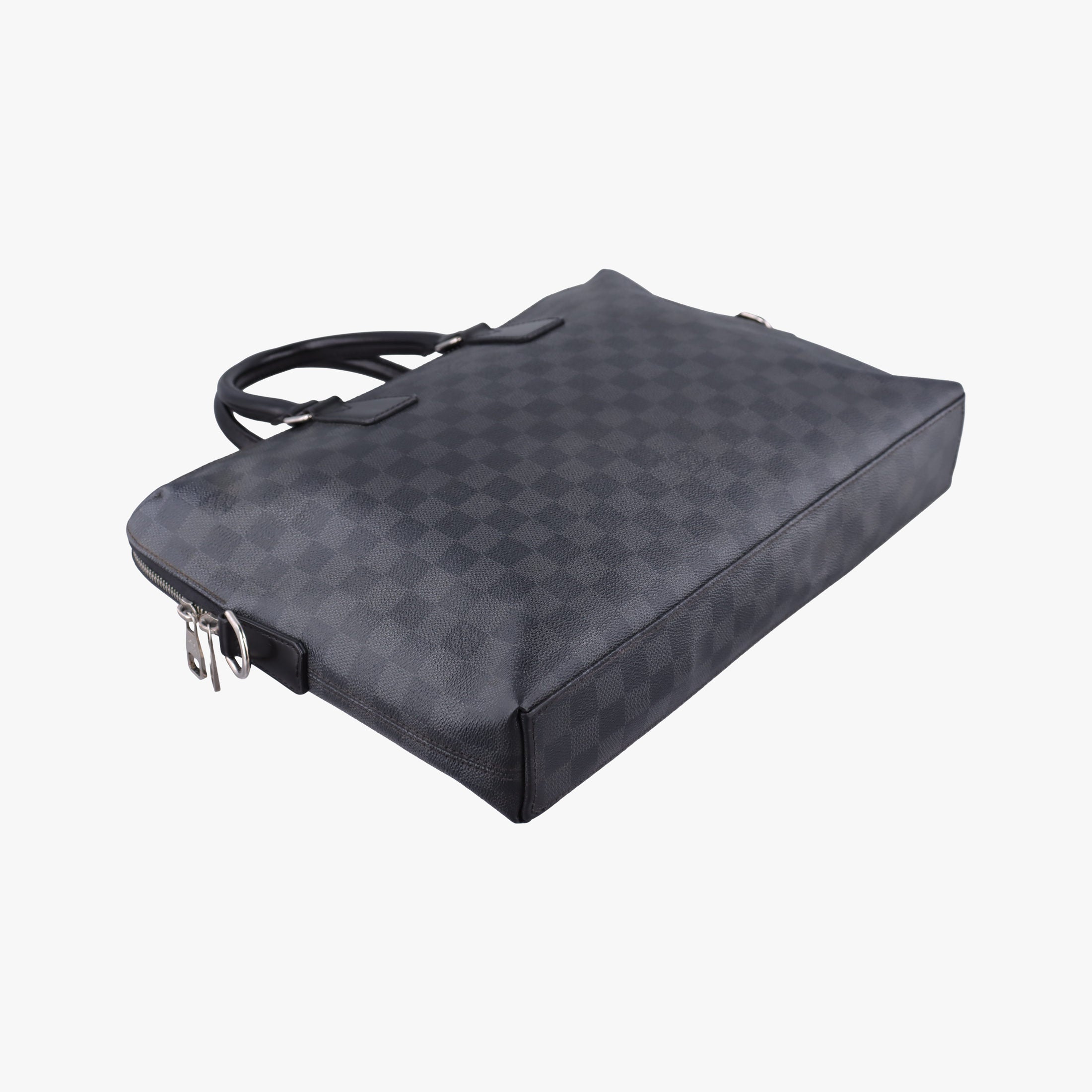 Porte Documents Jour Noir Damier Graphite N48224 SR3143ポルトドキュマン ジュール ノワール ダミエ グラフィット N48224 SR3143