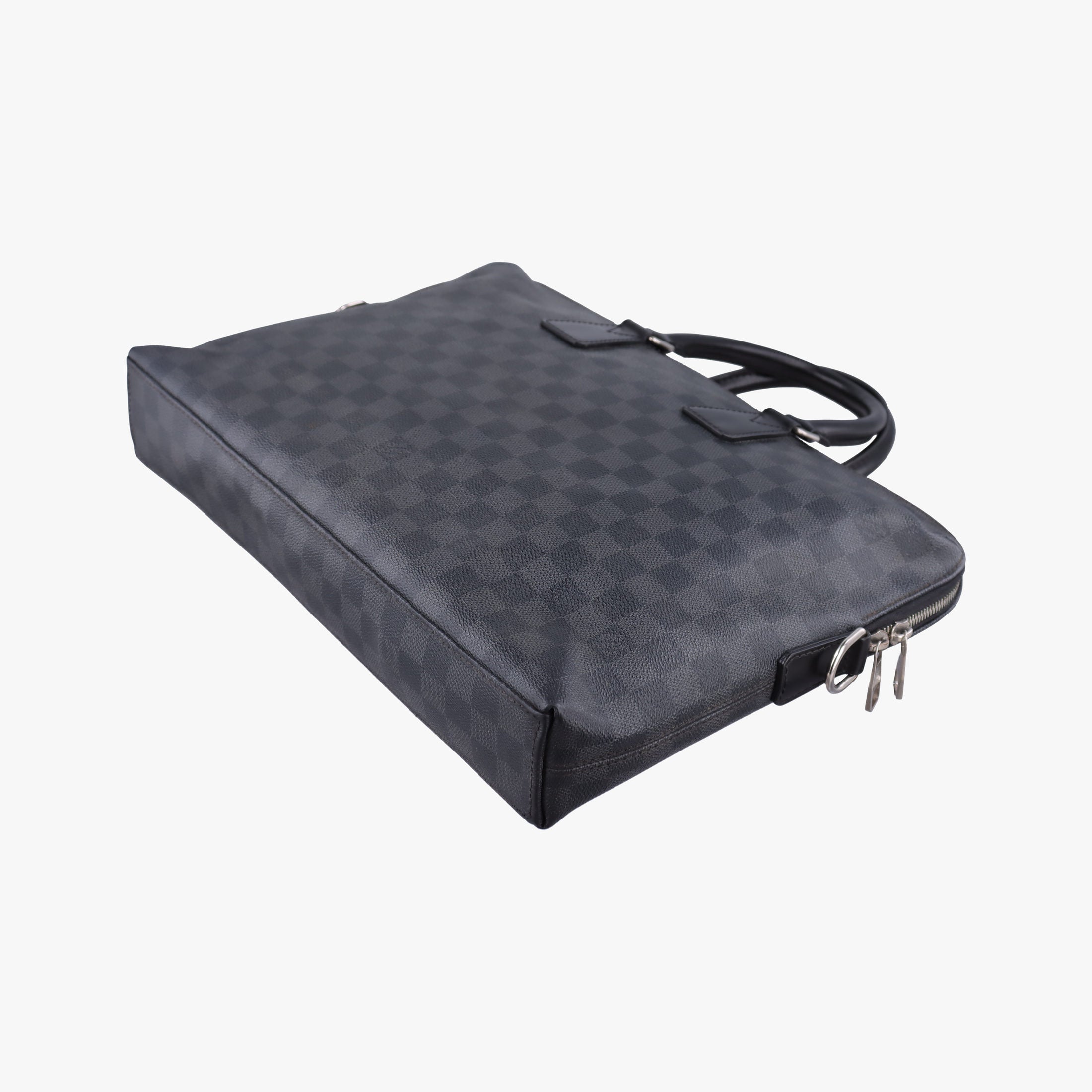 Porte Documents Jour Noir Damier Graphite N48224 SR3143ポルトドキュマン ジュール ノワール ダミエ グラフィット N48224 SR3143