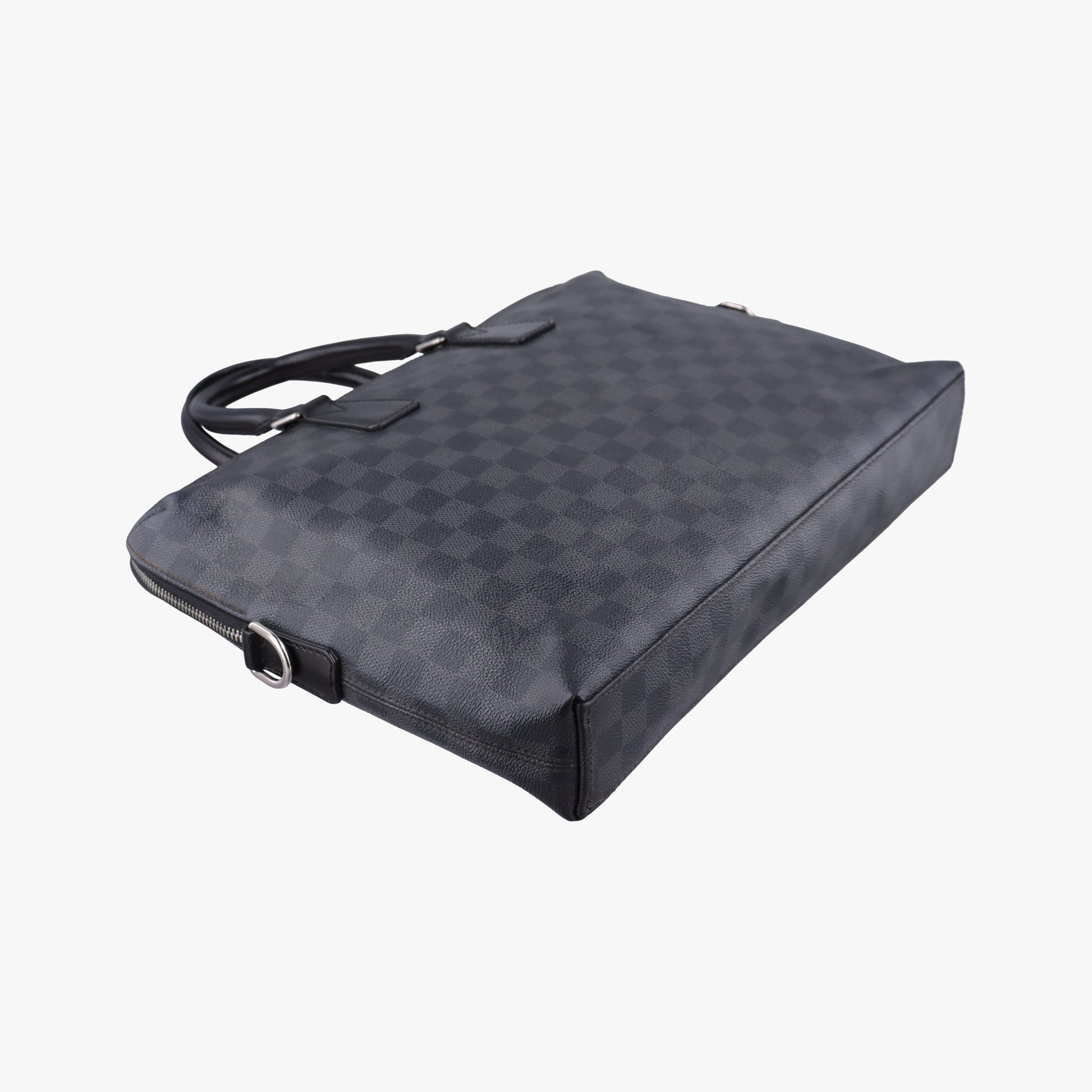 Porte Documents Jour Noir Damier Graphite N48224 SR3143ポルトドキュマン ジュール ノワール ダミエ グラフィット N48224 SR3143