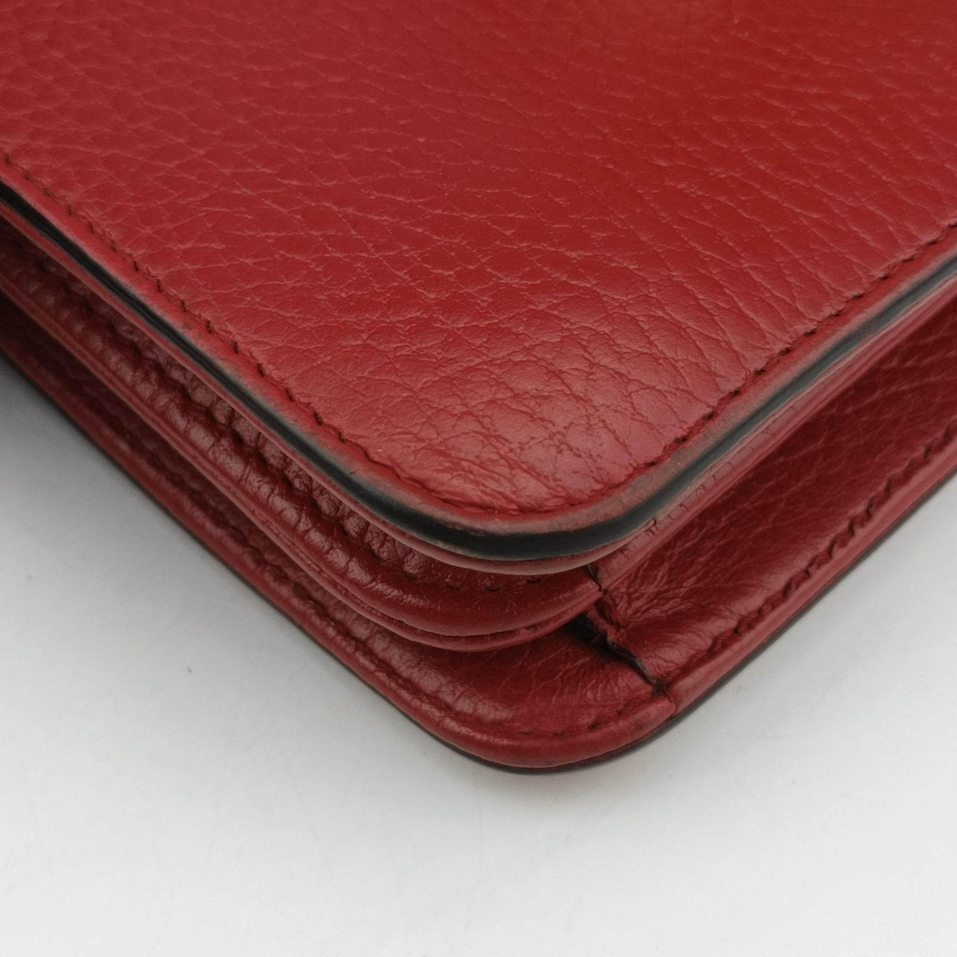 Interlocking G Red Leather 510304 C028568078インターロッキングG レッド レザー 510304 C028568078