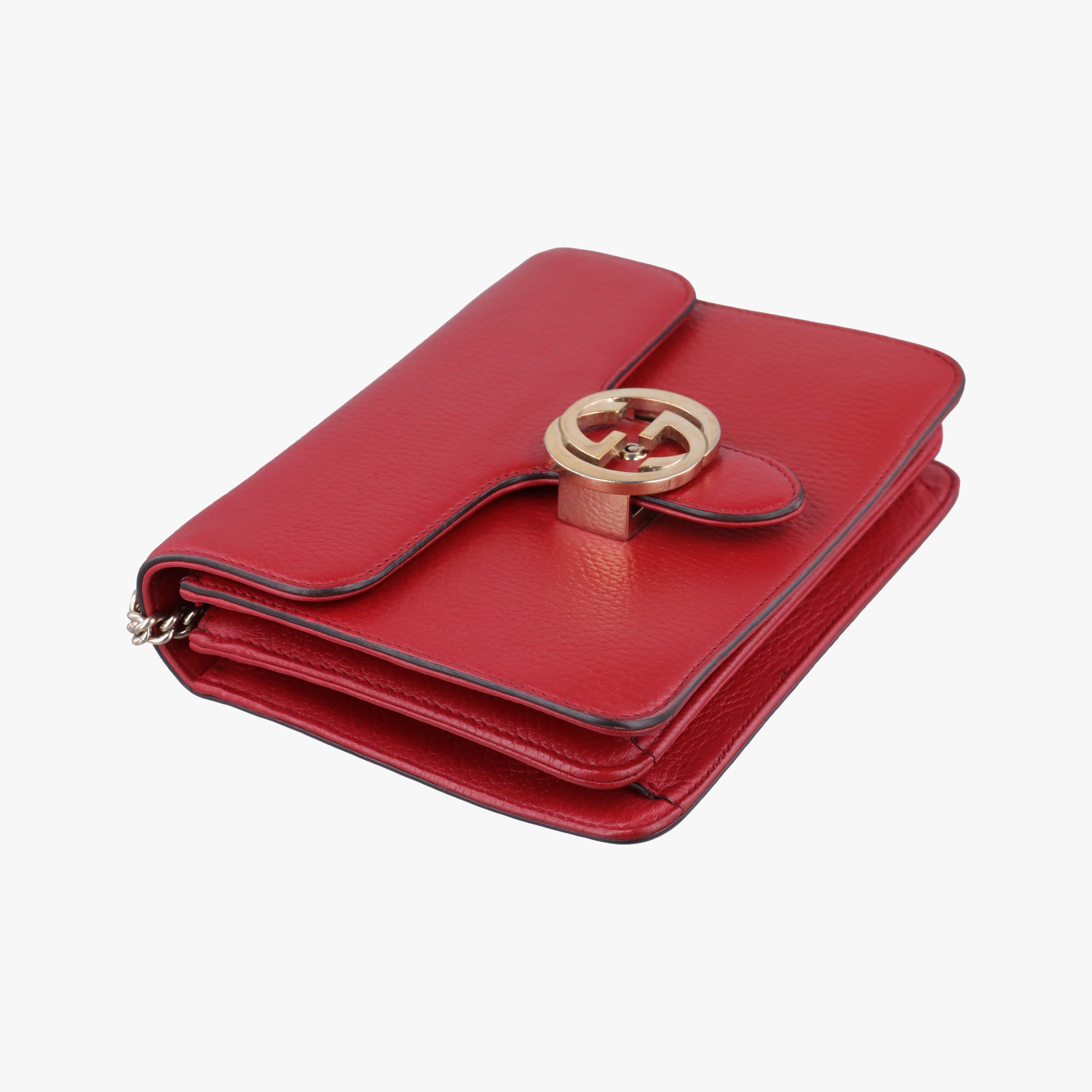 Interlocking G Red Leather 510304 C028568078インターロッキングG レッド レザー 510304 C028568078