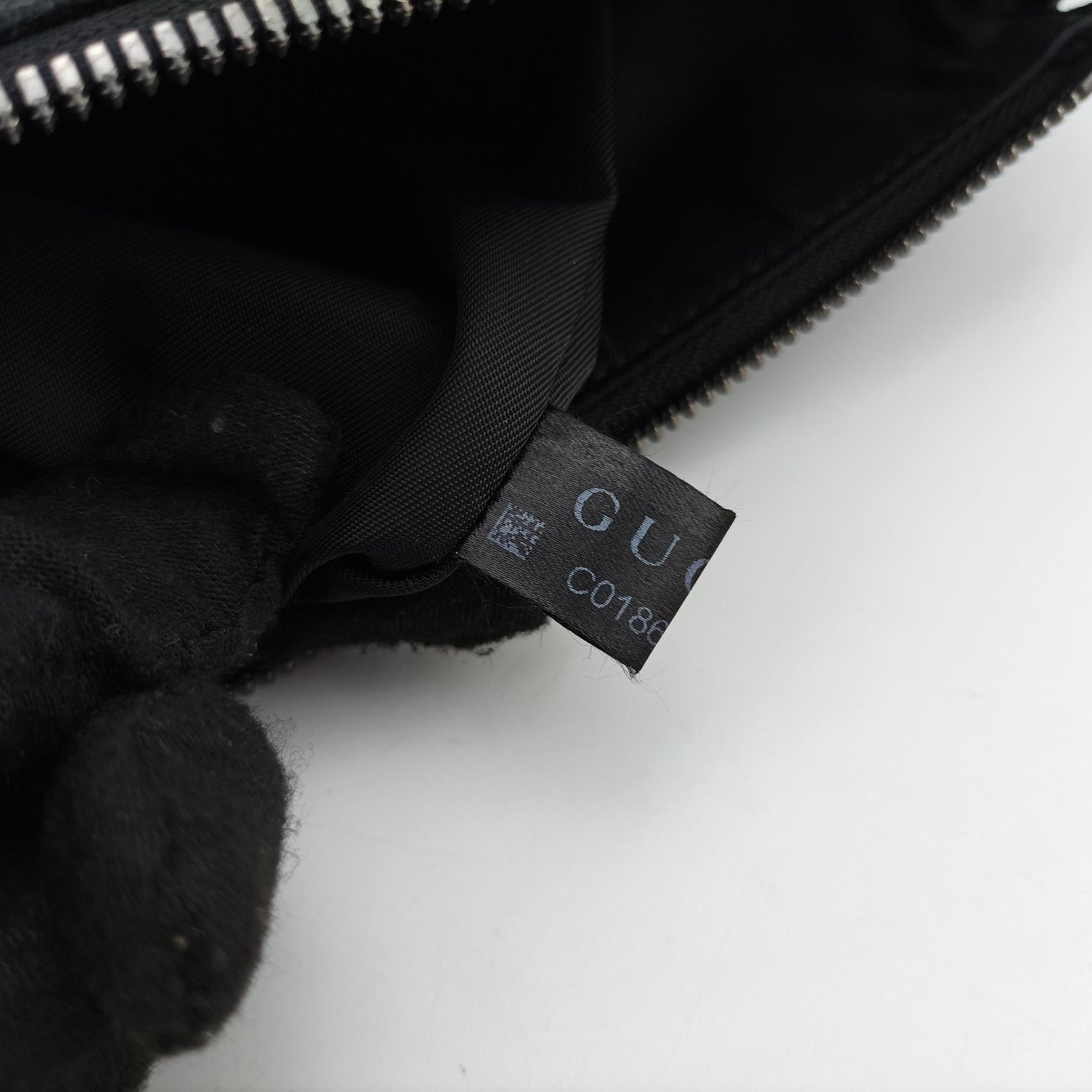 GG Supreme Black PVC coated canvas 322279 C018659644GGスプリーム ブラック PVCコーティングキャンバス 322279 C018659644