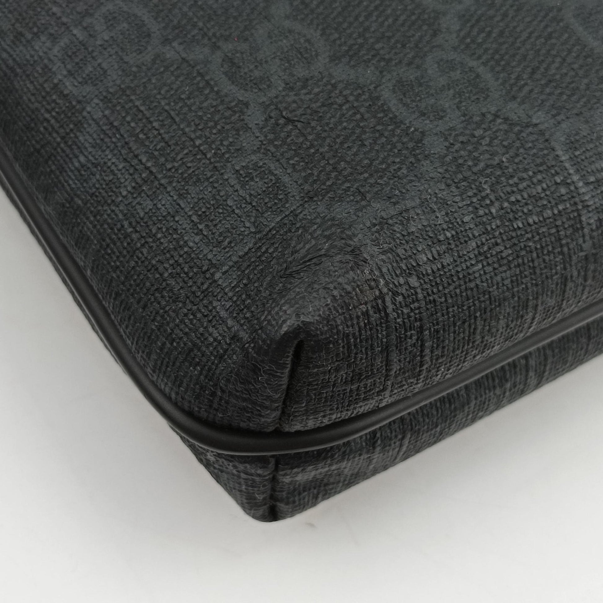GG Supreme Black PVC coated canvas 322279 C018659644GGスプリーム ブラック PVCコーティングキャンバス 322279 C018659644