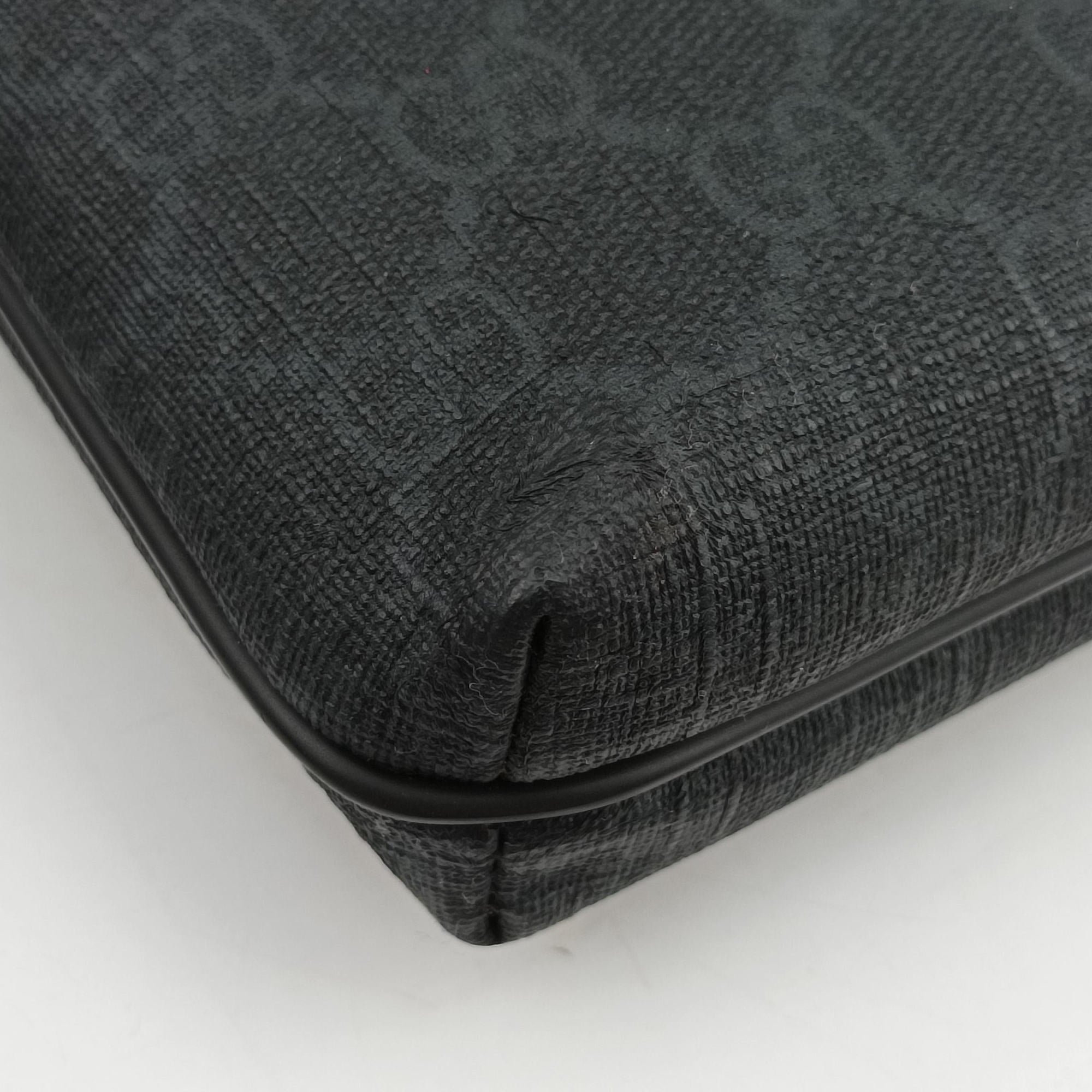 GG Supreme Black PVC coated canvas 322279 C018659644GGスプリーム ブラック PVCコーティングキャンバス 322279 C018659644