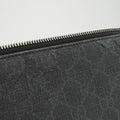 GG Supreme Black PVC coated canvas 322279 C018659644GGスプリーム ブラック PVCコーティングキャンバス 322279 C018659644