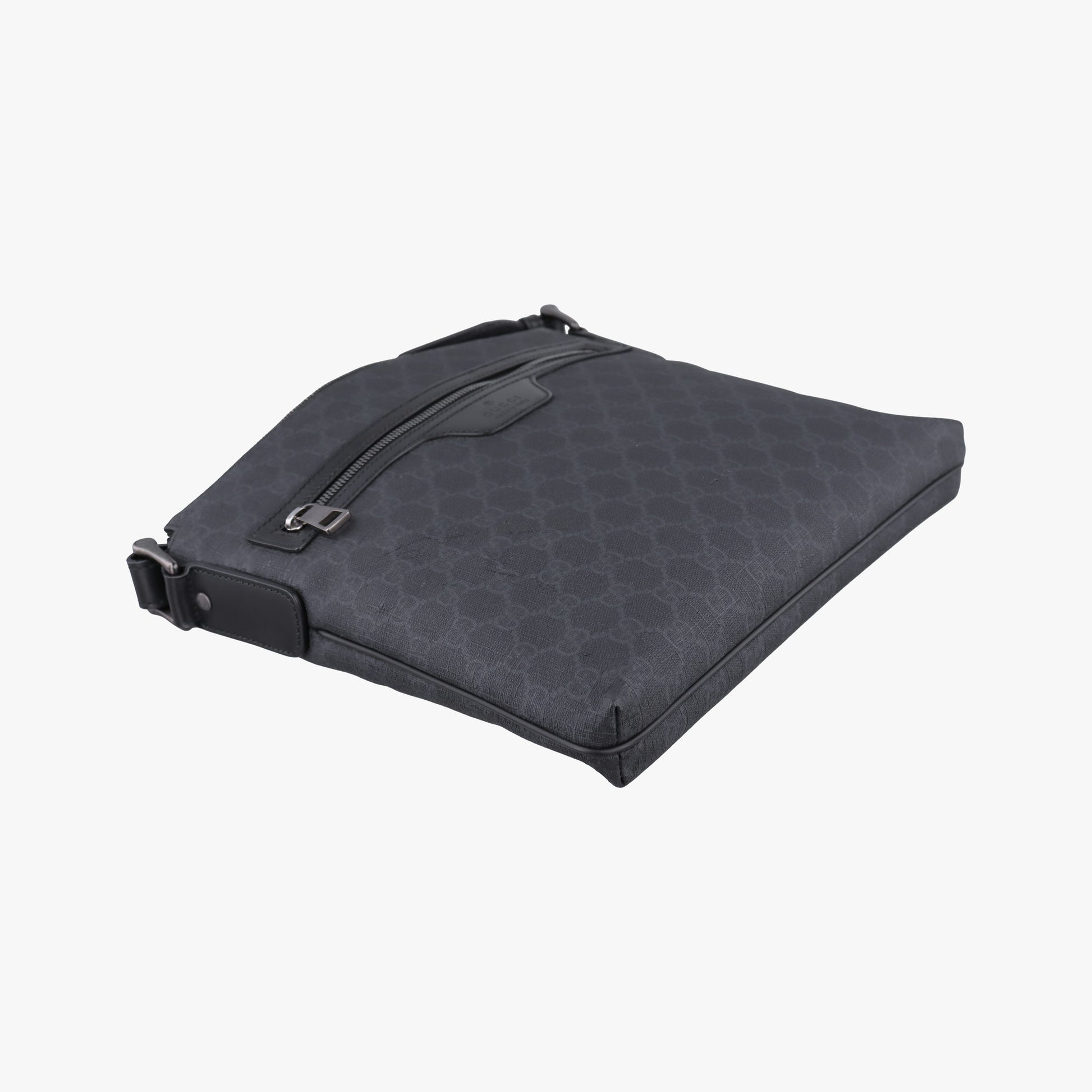GG Supreme Black PVC coated canvas 322279 C018659644GGスプリーム ブラック PVCコーティングキャンバス 322279 C018659644