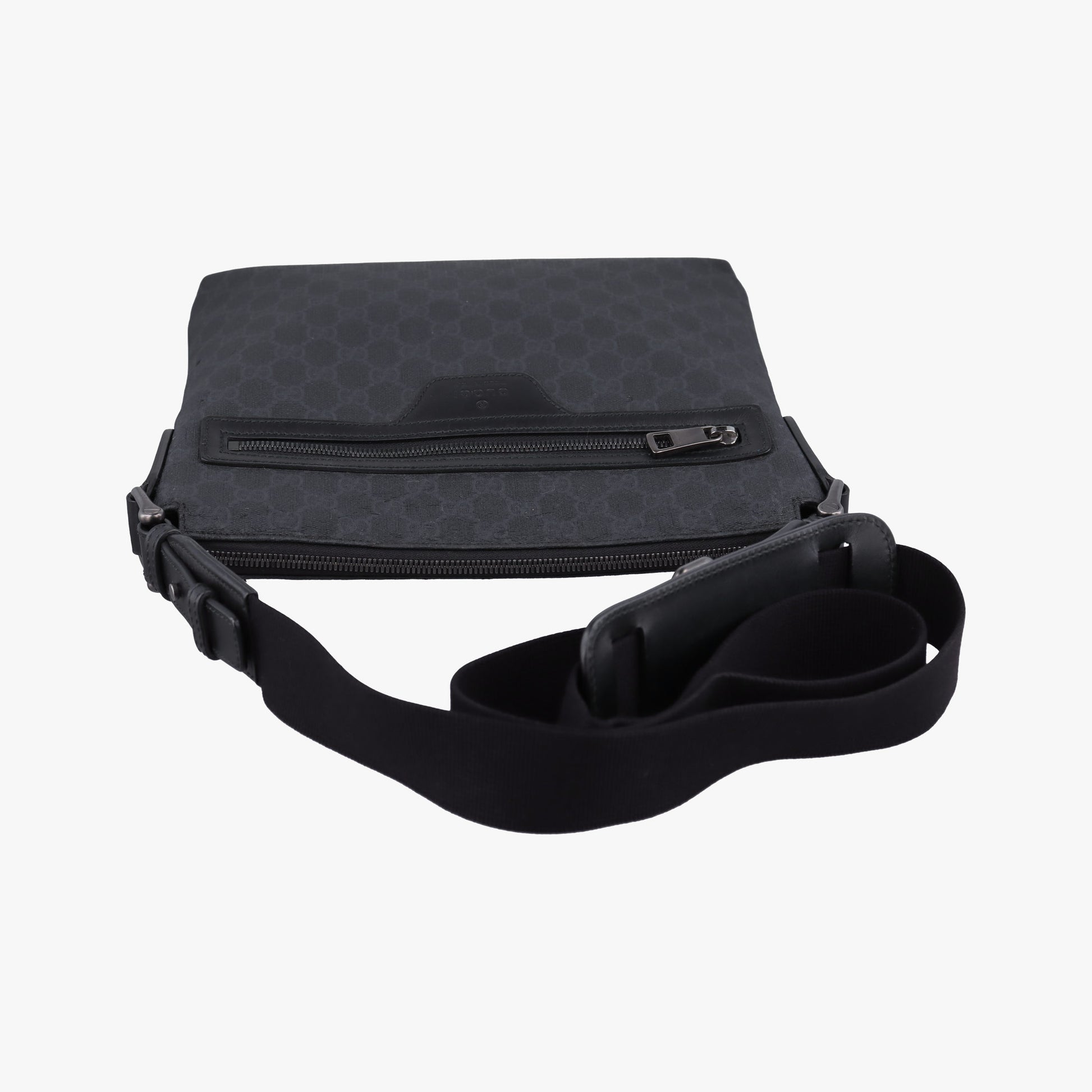 GG Supreme Black PVC coated canvas 322279 C018659644GGスプリーム ブラック PVCコーティングキャンバス 322279 C018659644