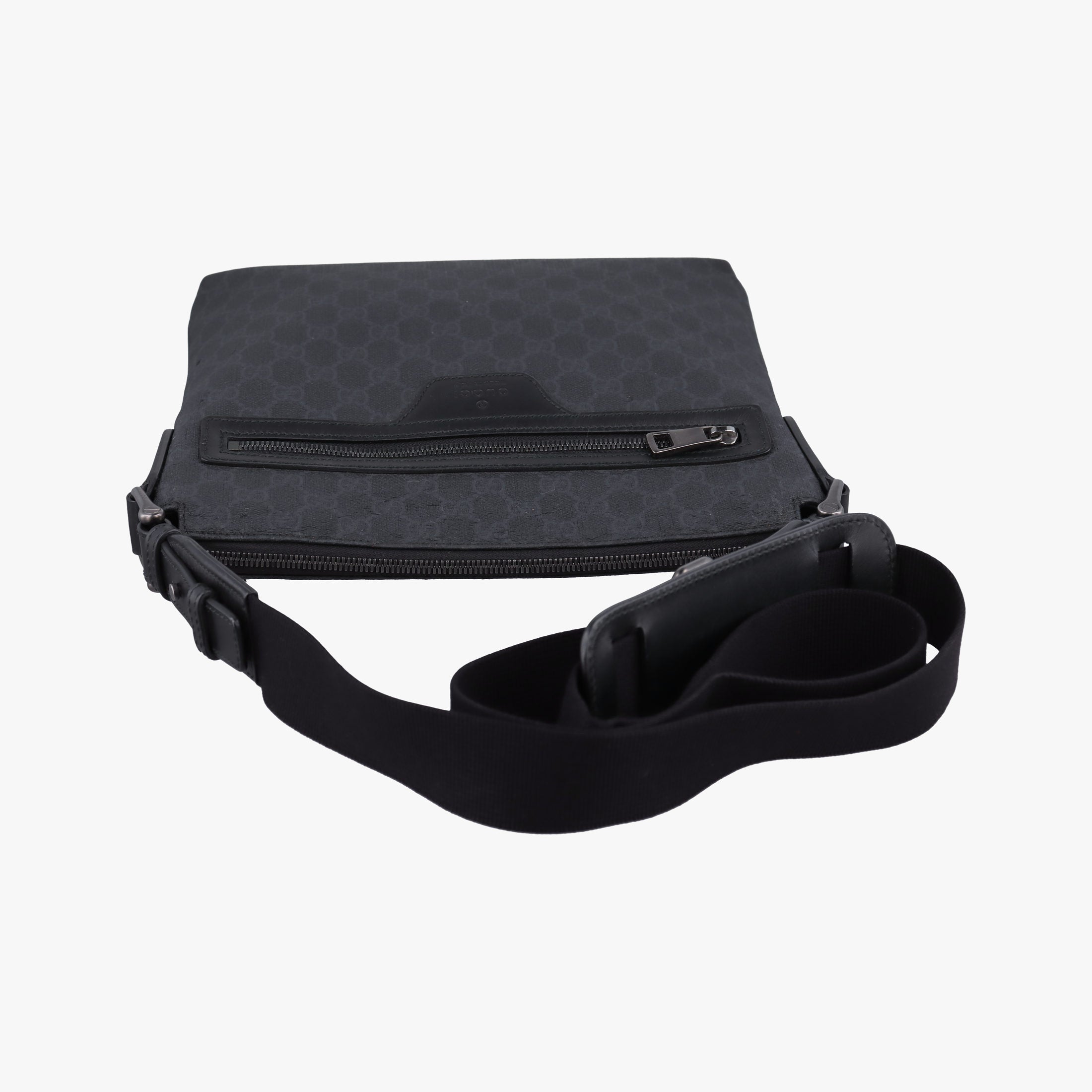 GG Supreme Black PVC coated canvas 322279 C018659644GGスプリーム ブラック PVCコーティングキャンバス 322279 C018659644