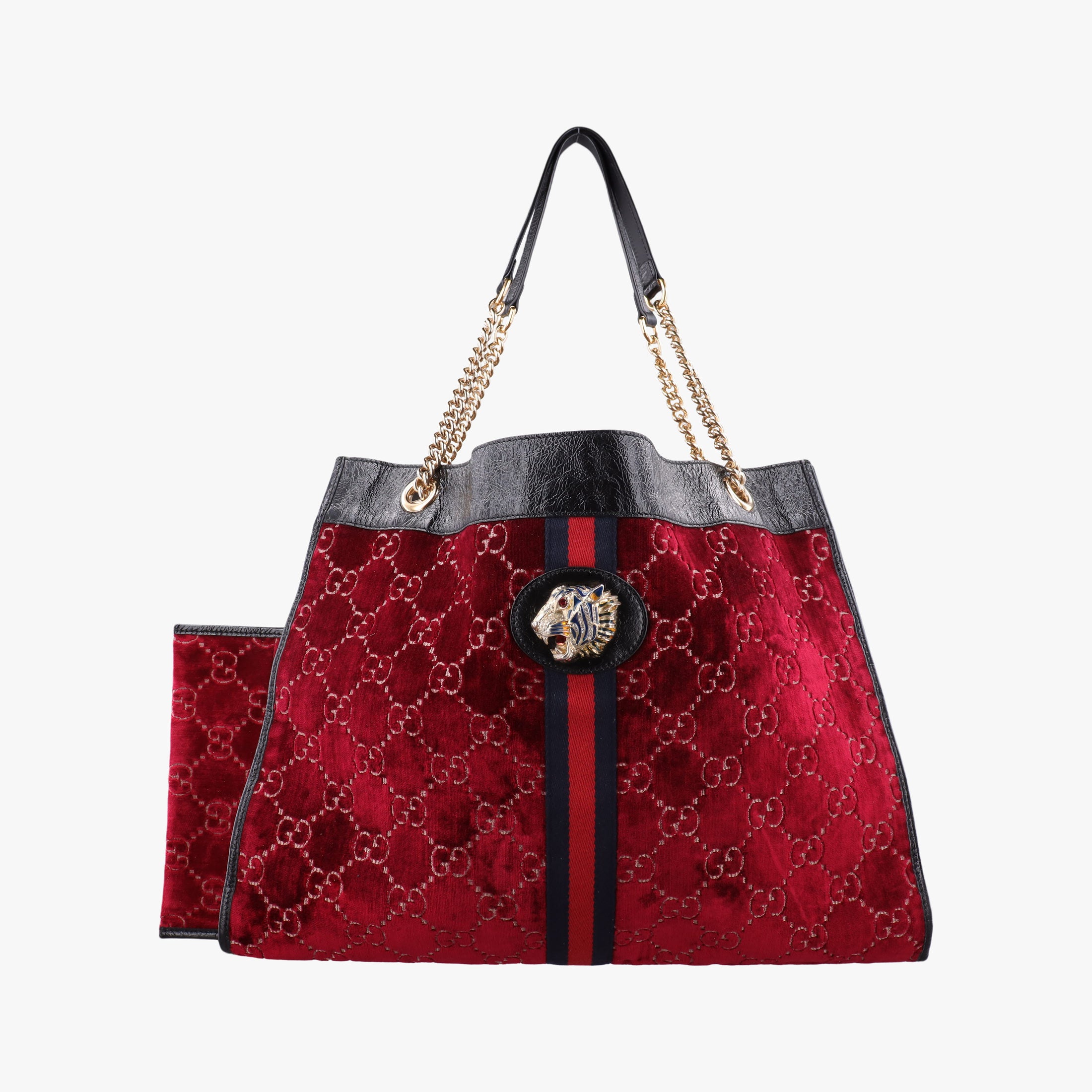 Rajah Red × Black velour × Leather 537219 C027641824ラジャ レッド × ブラック ベロア × レザー 537219 C027641824