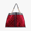 Rajah Red × Black velour × Leather 537219 C027641824ラジャ レッド × ブラック ベロア × レザー 537219 C027641824
