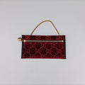 Rajah Red × Black velour × Leather 537219 C027641824ラジャ レッド × ブラック ベロア × レザー 537219 C027641824