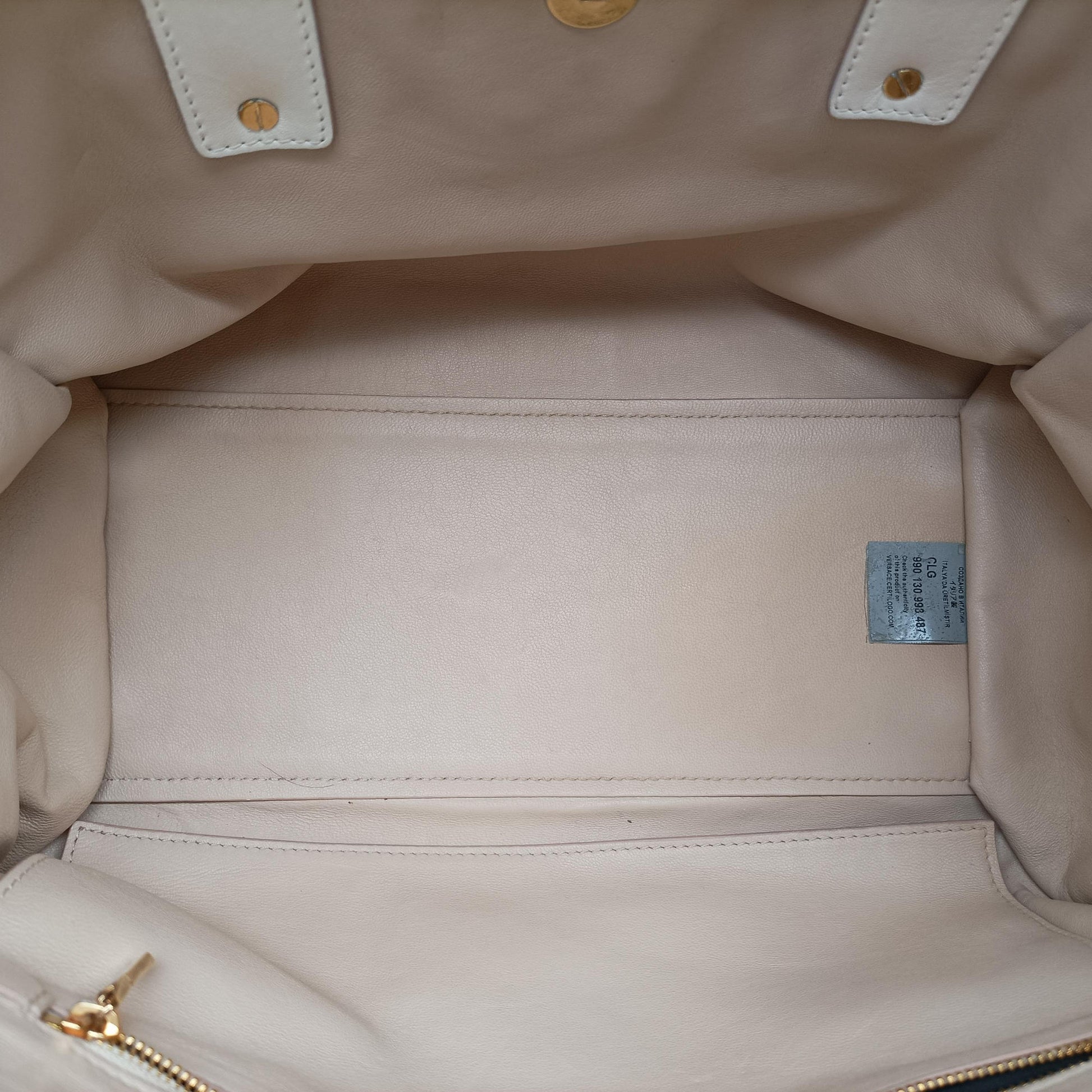 Medusa Palazzo White lambskin 990 130 998 487メデューサ パラッツォ ホワイト ラムスキン 990 130 998 487
