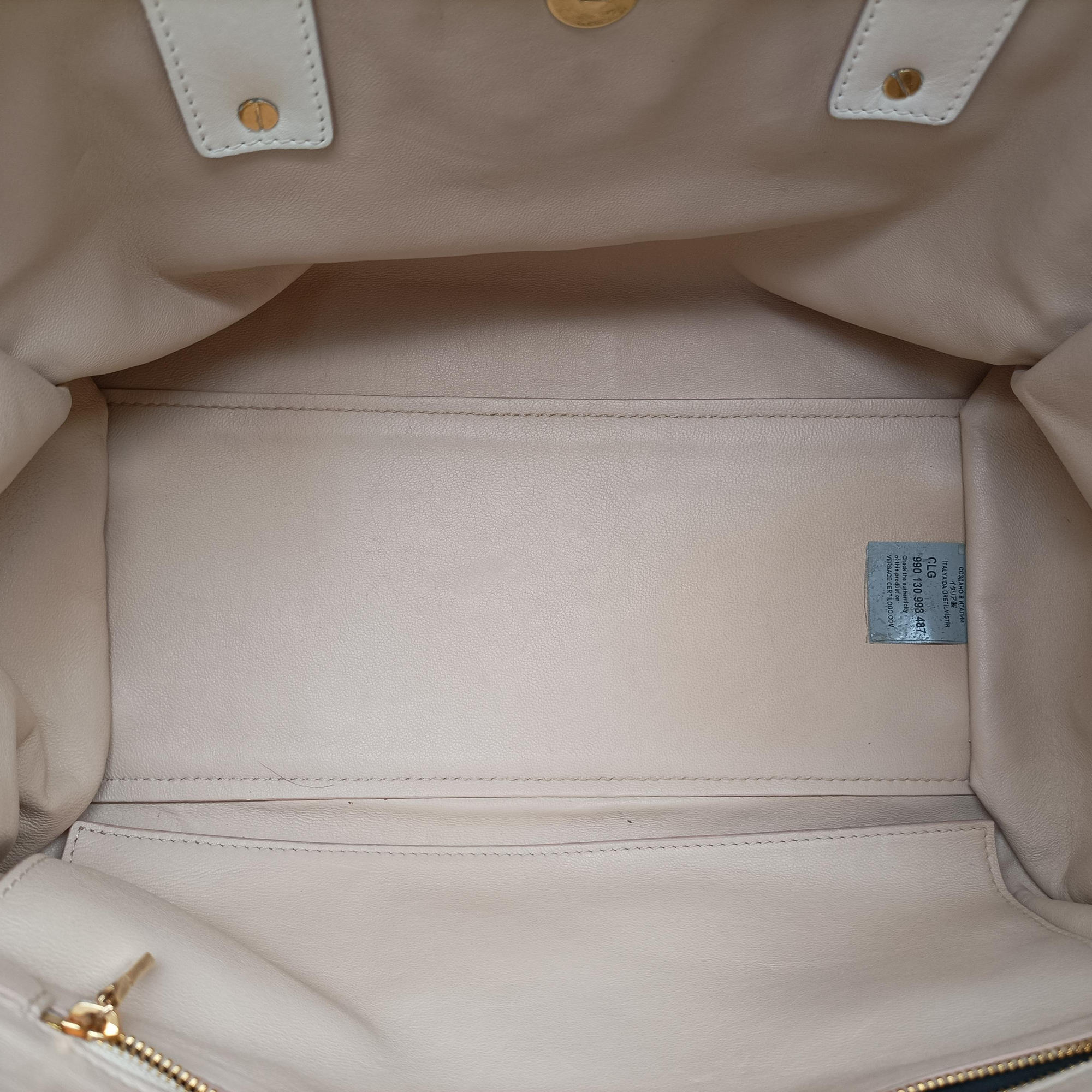 Medusa Palazzo White lambskin 990 130 998 487メデューサ パラッツォ ホワイト ラムスキン 990 130 998 487
