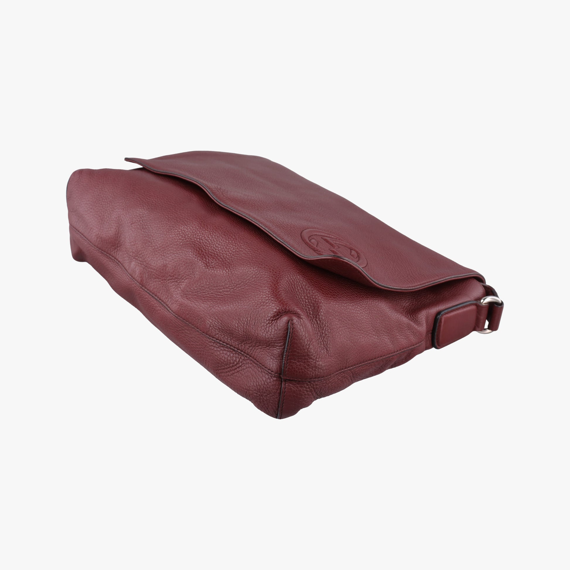 Interlocking G Logo Soho Messenger Burgundy Leather 322056 A014619425インターロッキングG ソーホー メッセンジャー ワインレッド レザー 322056 A014619425