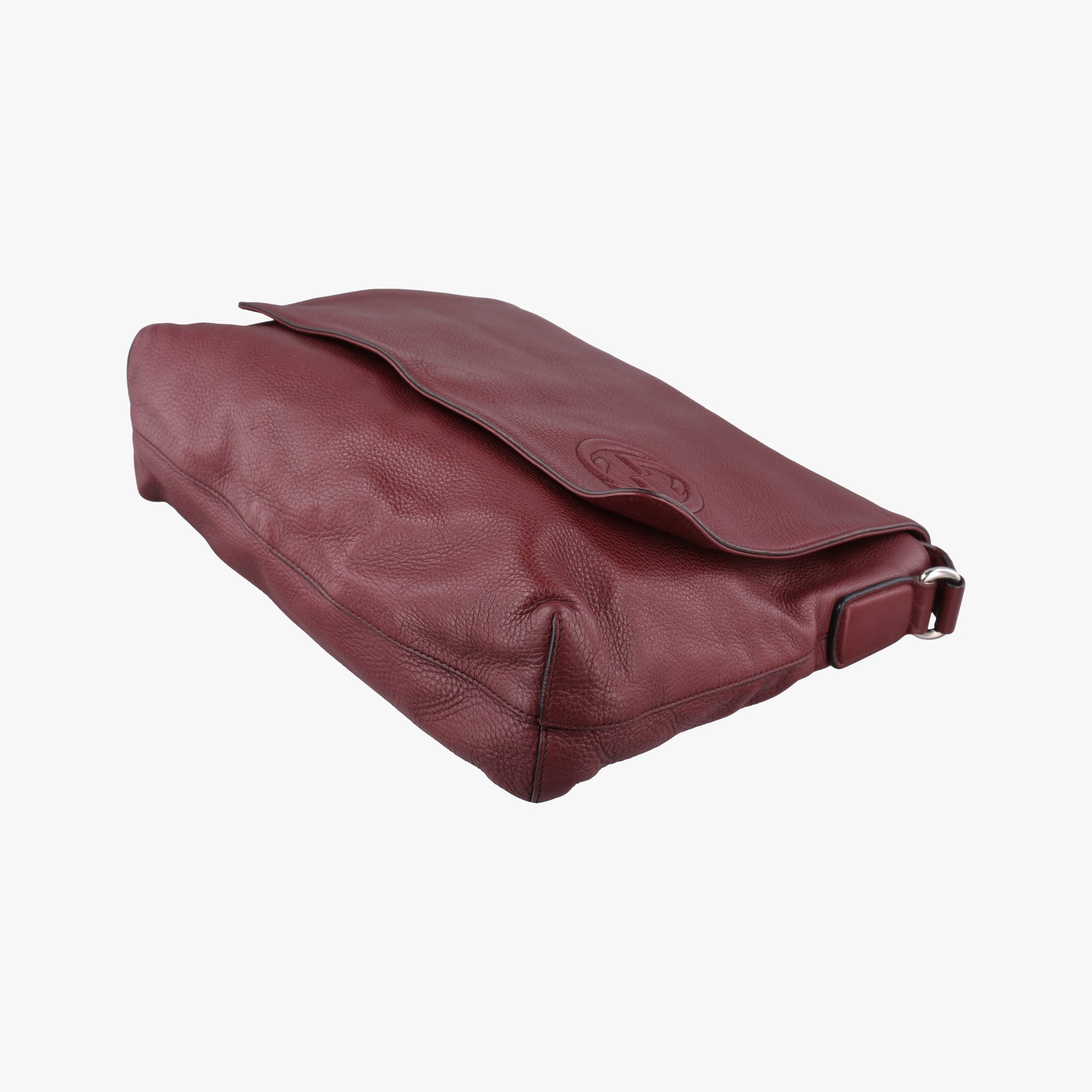 Interlocking G Logo Soho Messenger Burgundy Leather 322056 A014619425インターロッキングG ソーホー メッセンジャー ワインレッド レザー 322056 A014619425