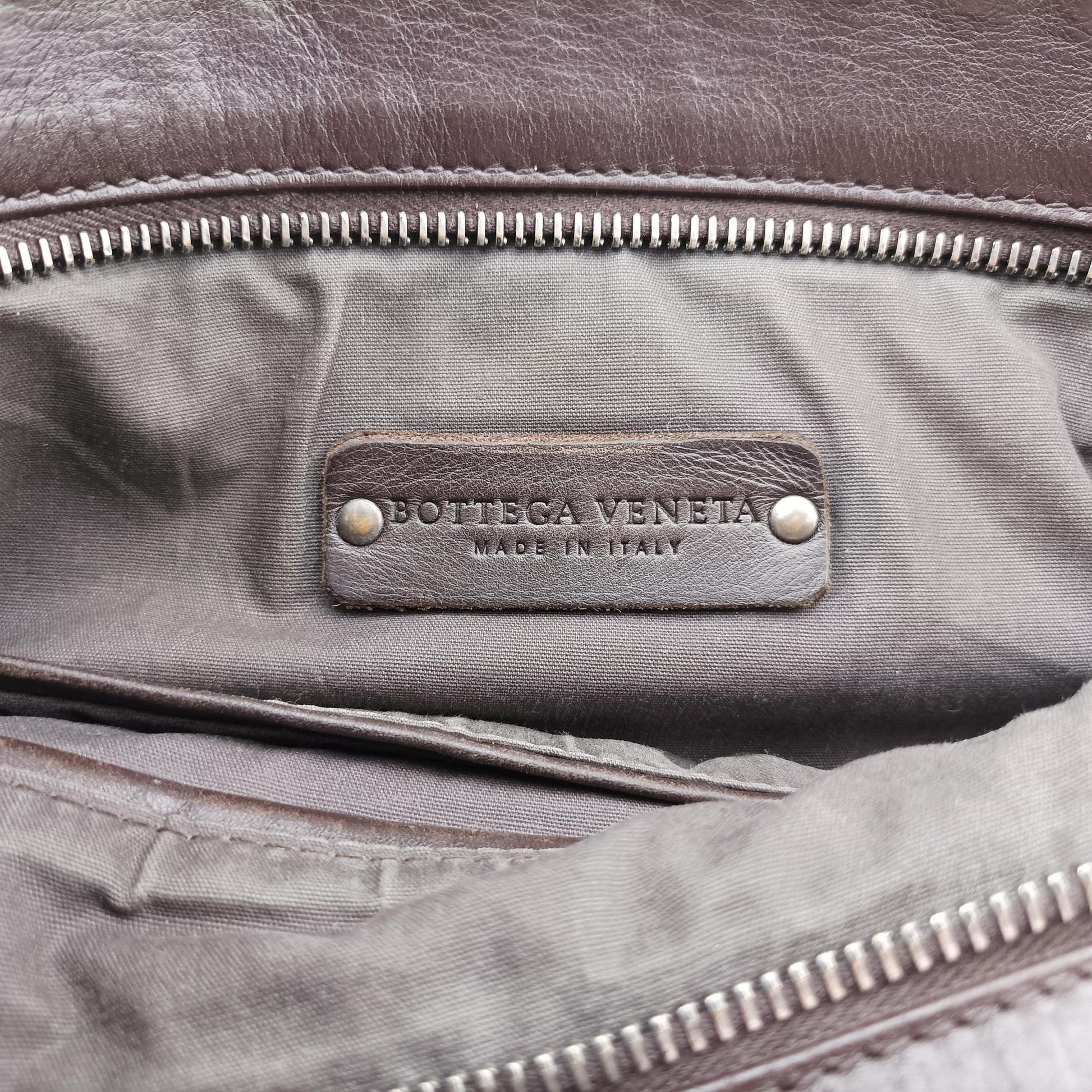 Intrecciato Brown lambskin B00756412Qイントレチャート ブラウン ラムスキン B00756412Q