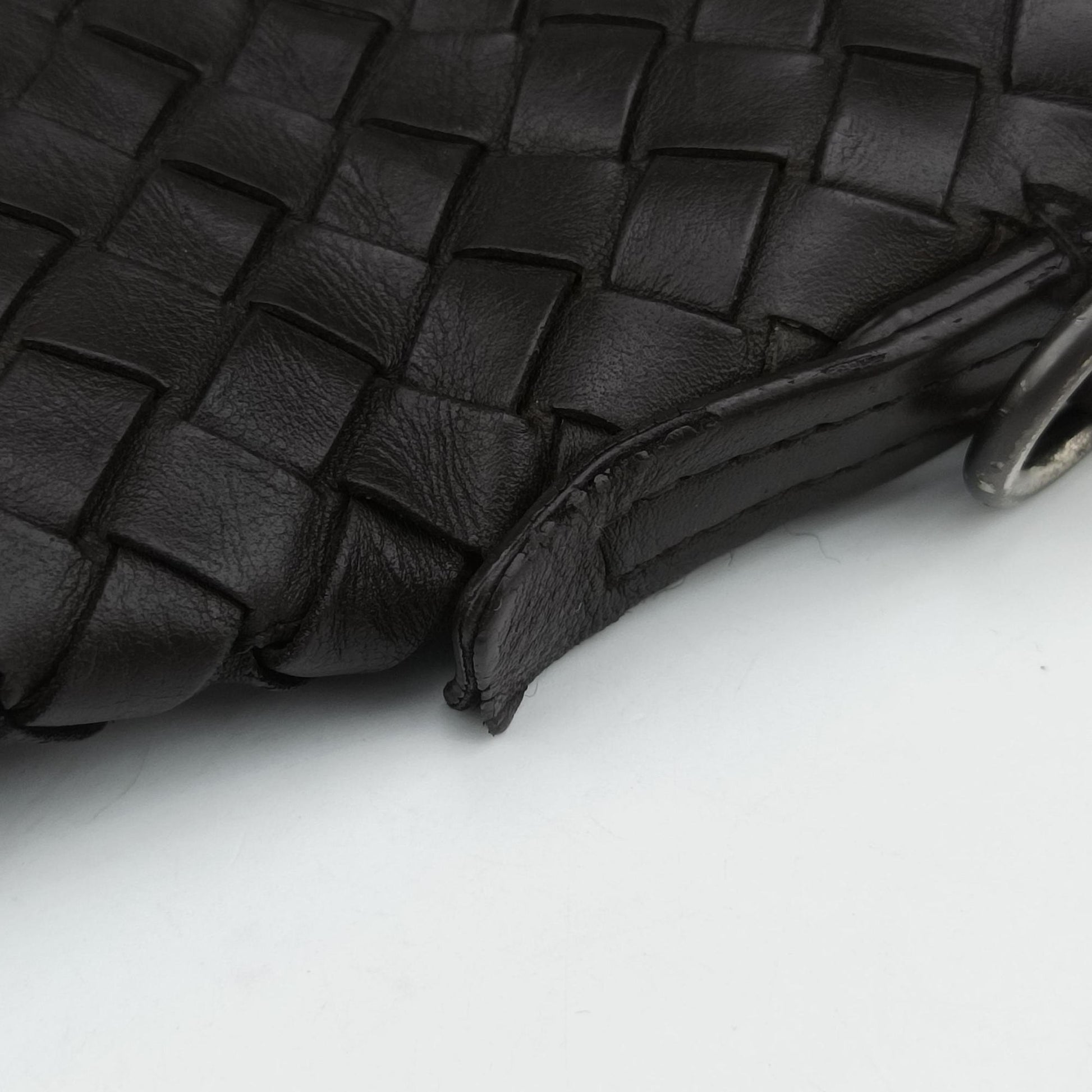 Intrecciato Brown lambskin B00756412Qイントレチャート ブラウン ラムスキン B00756412Q