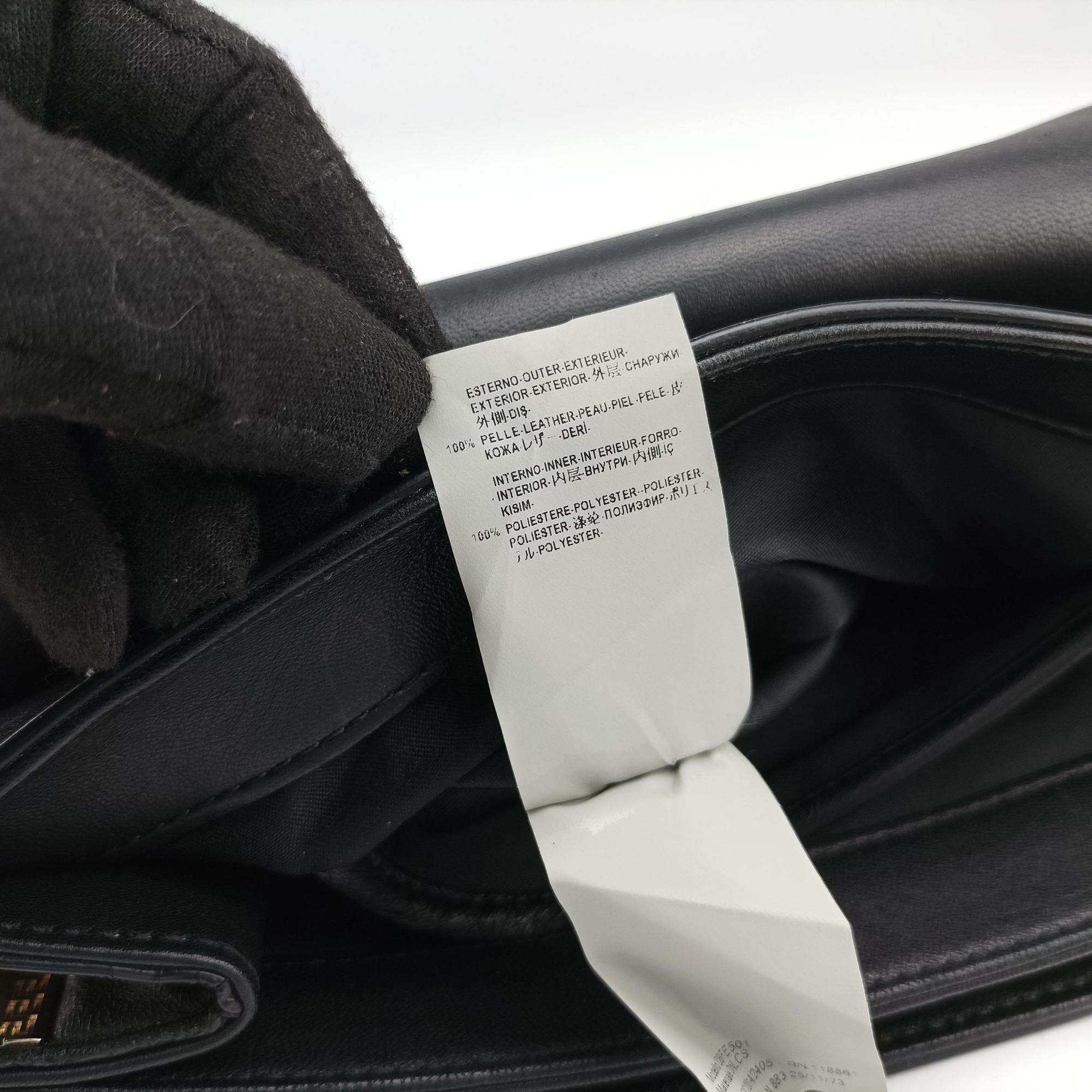 La Medusa Black Leather CLG 187 204 720 965ラ メデューサ ブラック レザー CLG 187 204 720 965