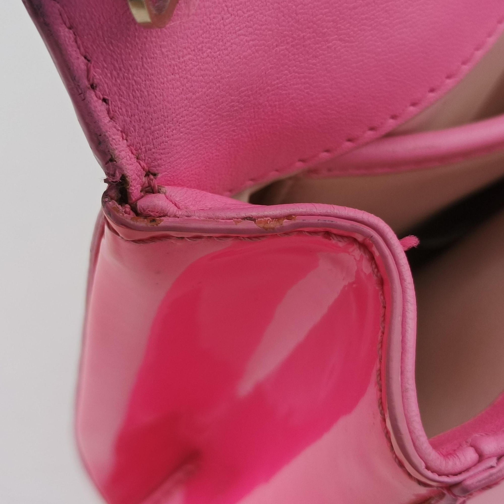Medusa Rose Patent CLG 803 962 810 074メデューサ ローズ レッド パテント CLG 803 962 810 074