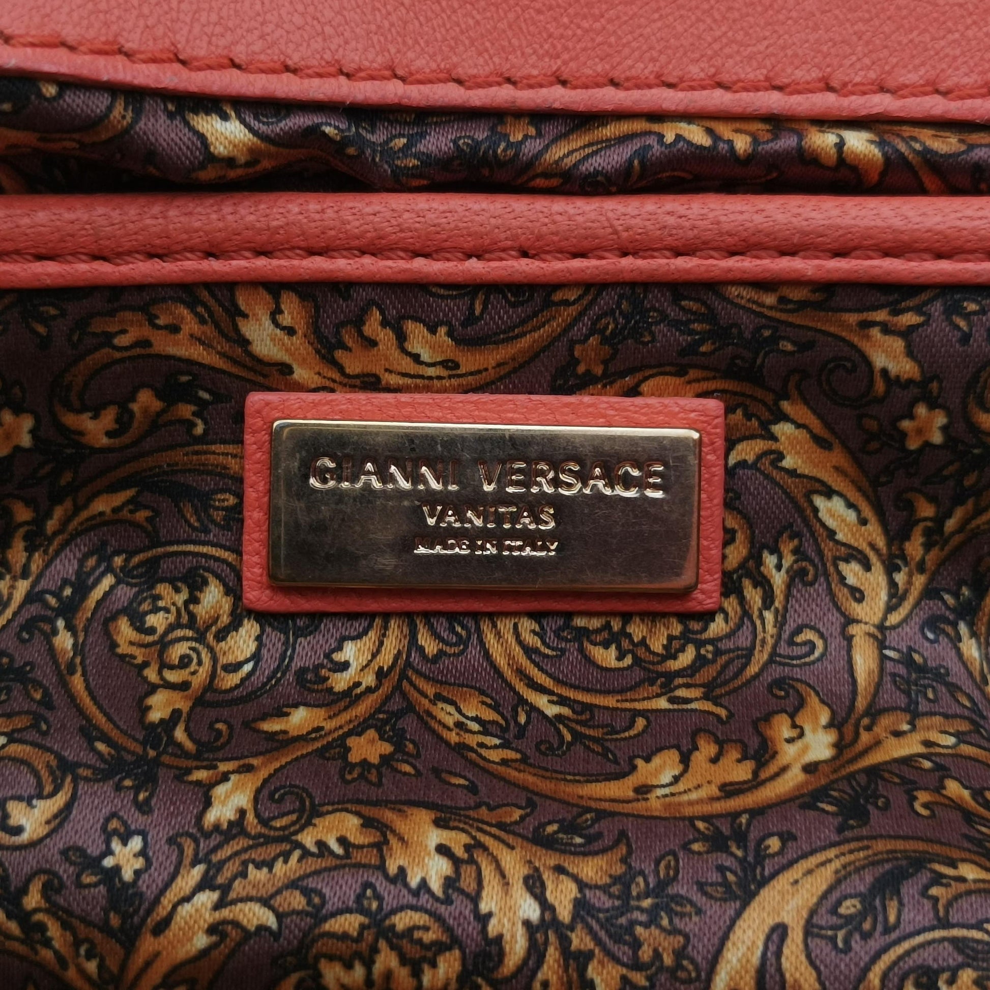 Vanitas Medusa Orange leather 270 726 836 050ヴァニタス メデューサ オレンジ レザー 270 726 836 050