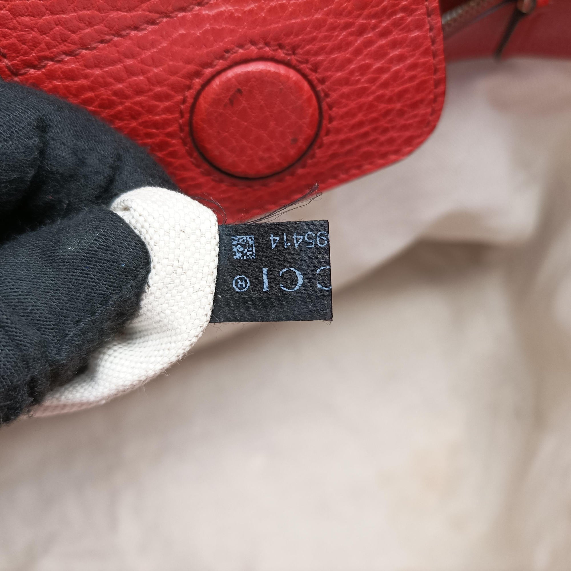 Swing Red Leather 354397 E016695414スウィング レッド レザー 354397 E016695414