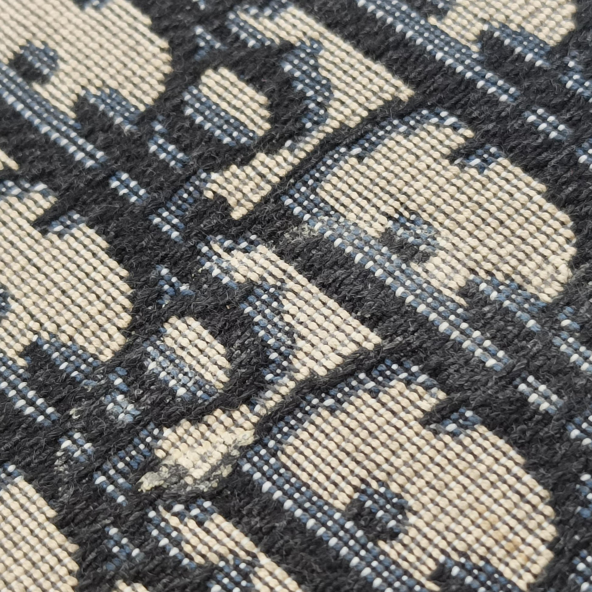Saddle Navy×Gray Jacquard 12-MA-1119サドル ネイビー×グレー ジャガード 12-MA-1119