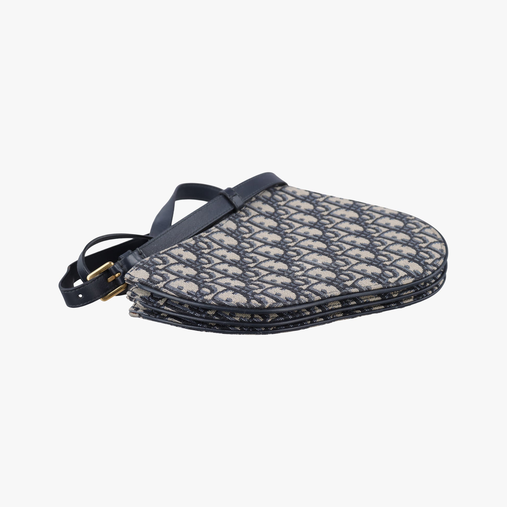 Saddle Navy×Gray Jacquard 12-MA-1119サドル ネイビー×グレー ジャガード 12-MA-1119