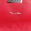 Miss Dior CANNAGE New Lock Rose lambskin 12-MA-1123ミス ディオール カナージュ ニューロック ローズ レッド ラムスキン 12-MA-1123