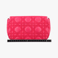 Miss Dior CANNAGE New Lock Rose lambskin 12-MA-1123ミス ディオール カナージュ ニューロック ローズ レッド ラムスキン 12-MA-1123