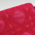 Miss Dior CANNAGE New Lock Rose lambskin 12-MA-1123ミス ディオール カナージュ ニューロック ローズ レッド ラムスキン 12-MA-1123