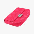 Miss Dior CANNAGE New Lock Rose lambskin 12-MA-1123ミス ディオール カナージュ ニューロック ローズ レッド ラムスキン 12-MA-1123