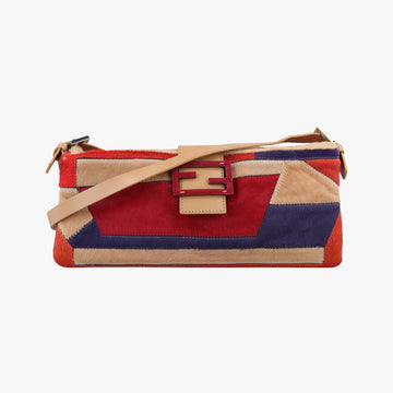 Color Block Baguette MultiColor ponyhair 26685 2373 26685 009カラーブロック バゲット マルチカラー ハラコ 26685 2373 26685 009