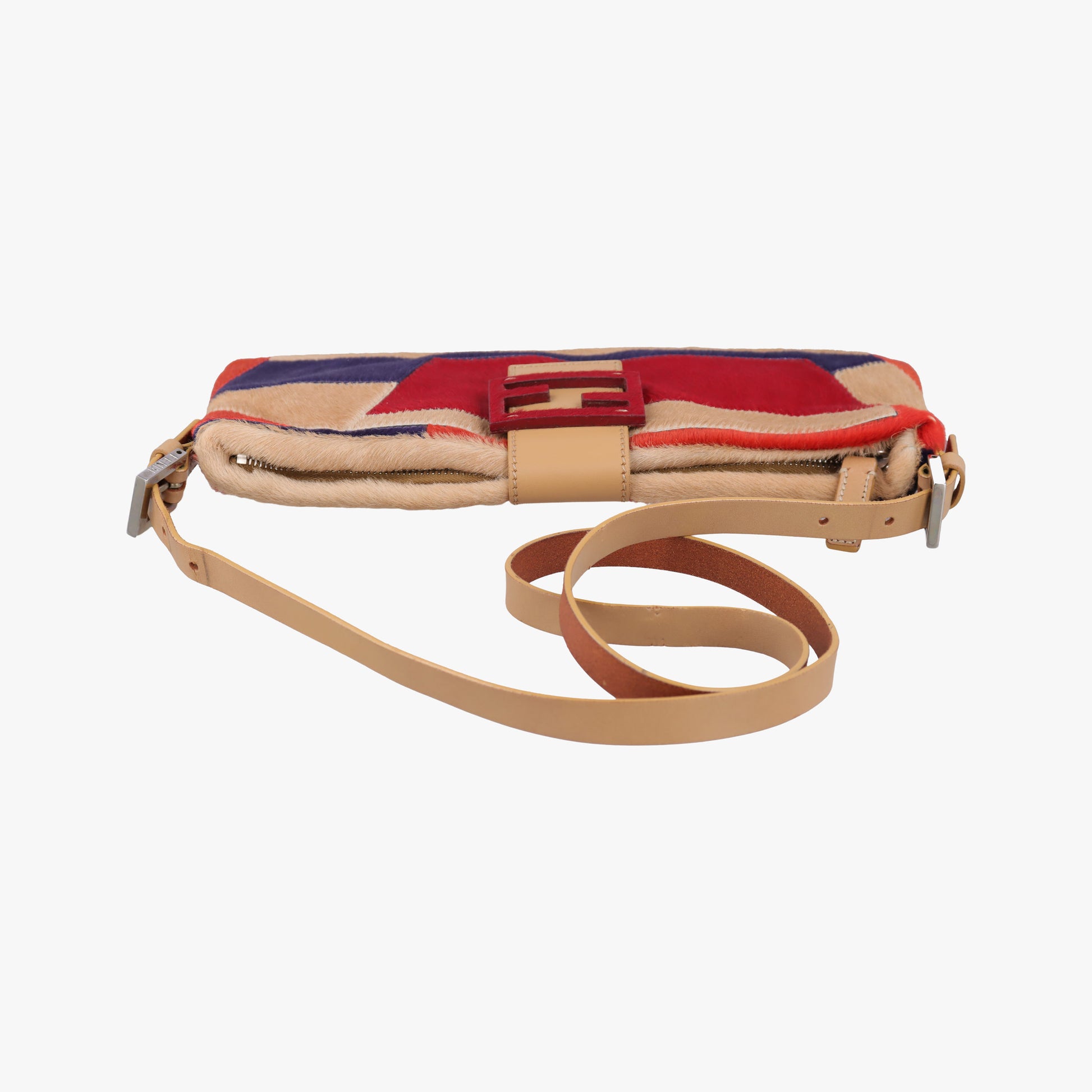 Color Block Baguette MultiColor ponyhair 26685 2373 26685 009カラーブロック バゲット マルチカラー ハラコ 26685 2373 26685 009