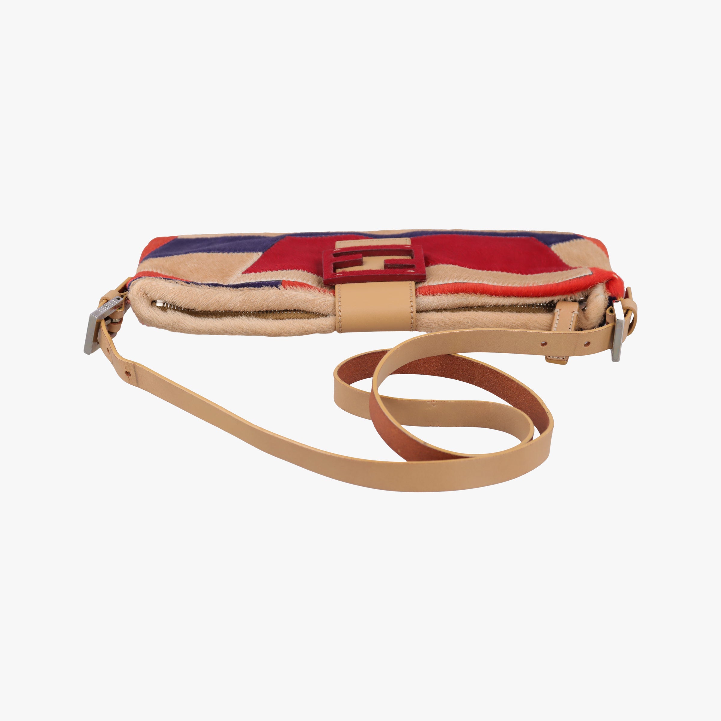 Color Block Baguette MultiColor ponyhair 26685 2373 26685 009カラーブロック バゲット マルチカラー ハラコ 26685 2373 26685 009