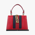 Sylvie Red×navy Leather 470270 B021588884シルヴィ レッド×ネイビー レザー 470270 B021588884