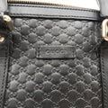 Microguccissima Black Leather 449654 Lot number unknownマイクログッチシマ ブラック レザー 449654 製番不明